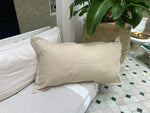 Linnen Pillow + Filling | I'm Not Lost | White