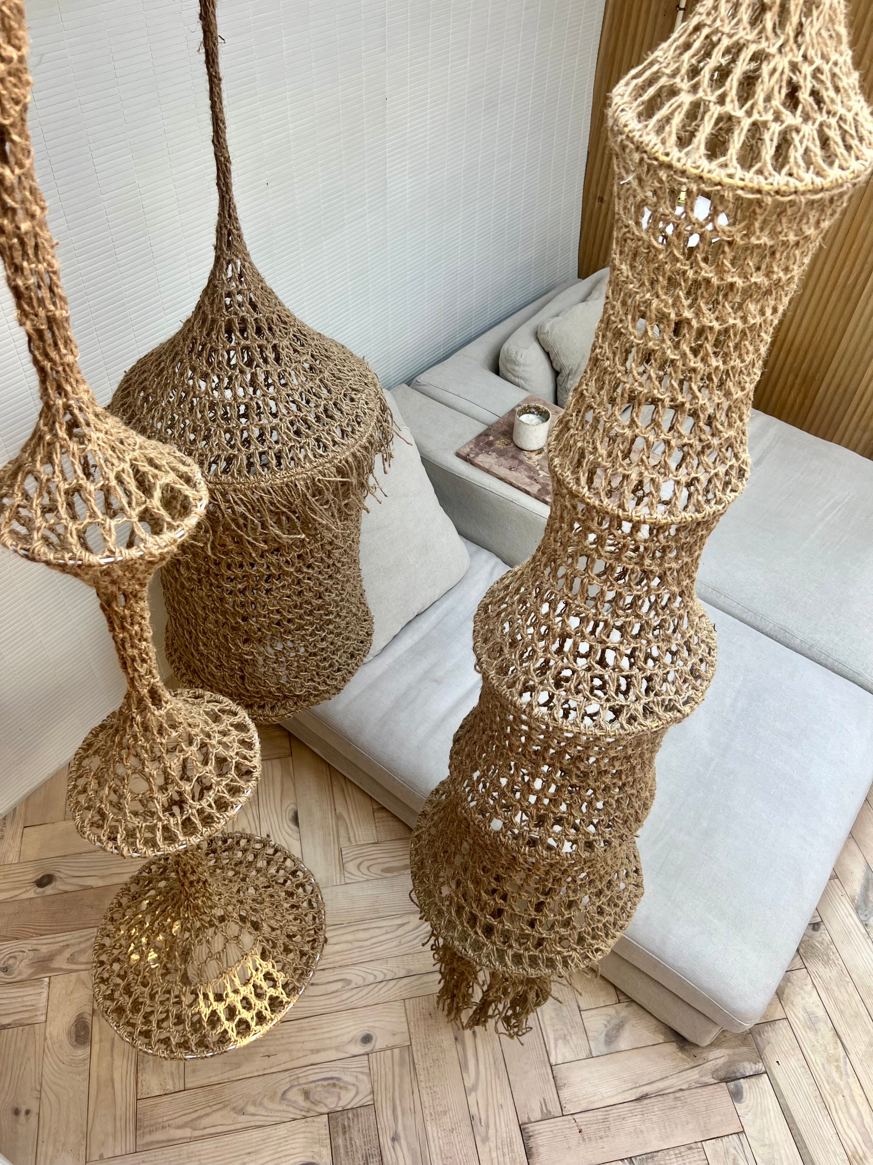 Handmade Crochet Hanging | Organic Object