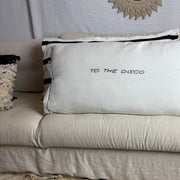 Linnen Pillow + Filling | To The Disco | Natural