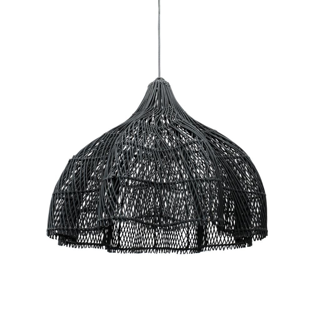 Hanging Flower Lamp (60 cm) - Natural Color | Mandala Stencils