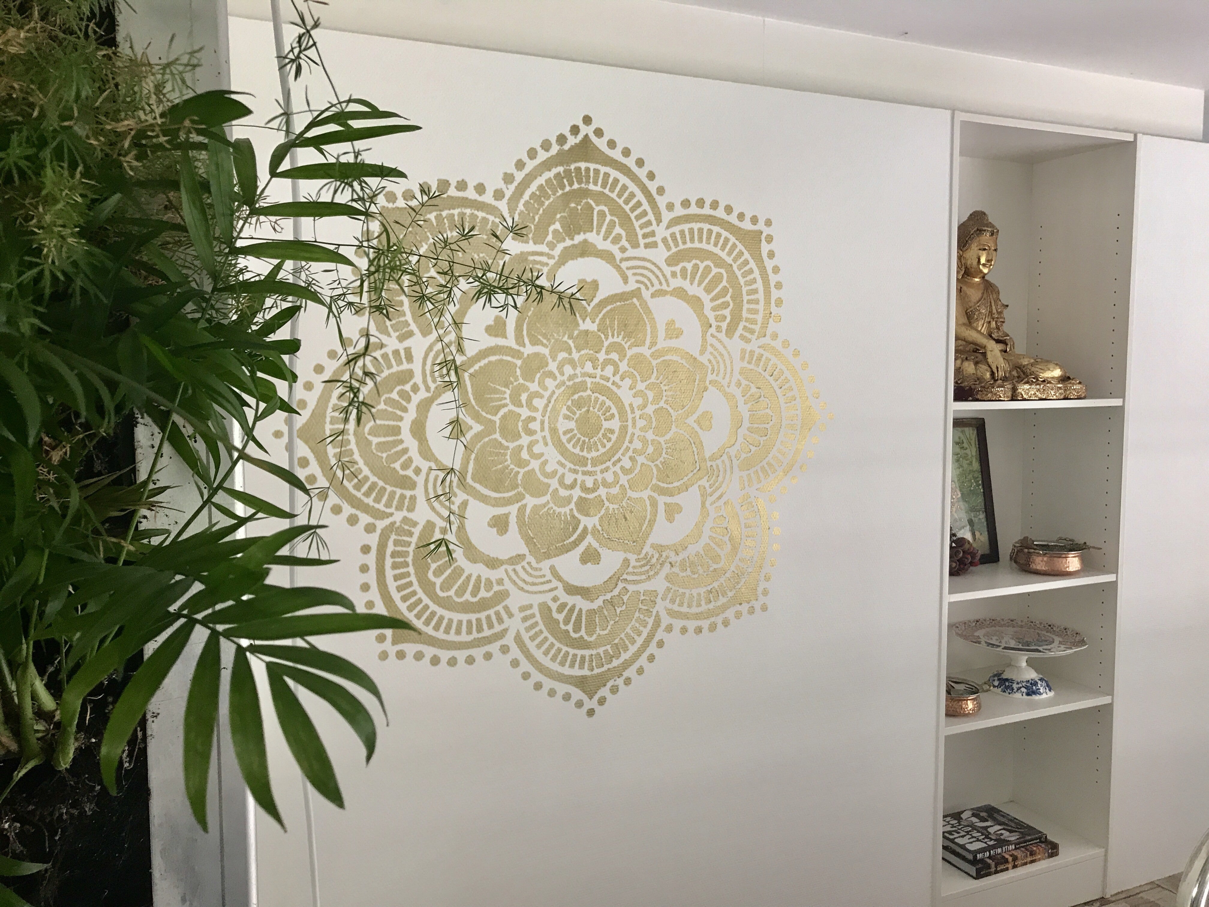 Yoga - XL Mandala Stencil - 116 cm