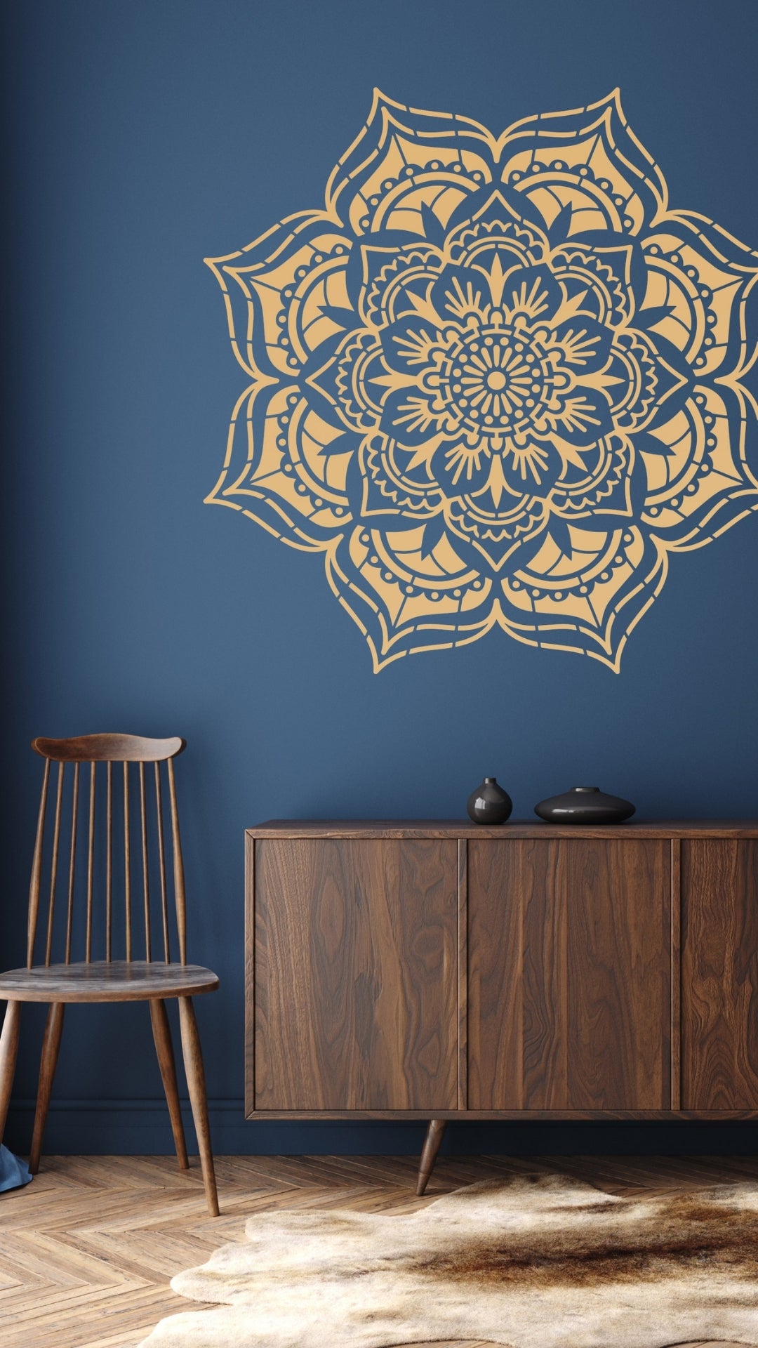 Holy Moly - XL Mandala Stencil - 130 cm