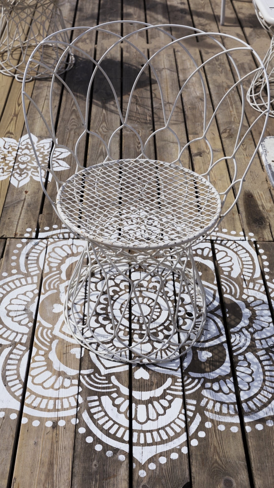 Yoga - XL Mandala Stencil - 116 cm
