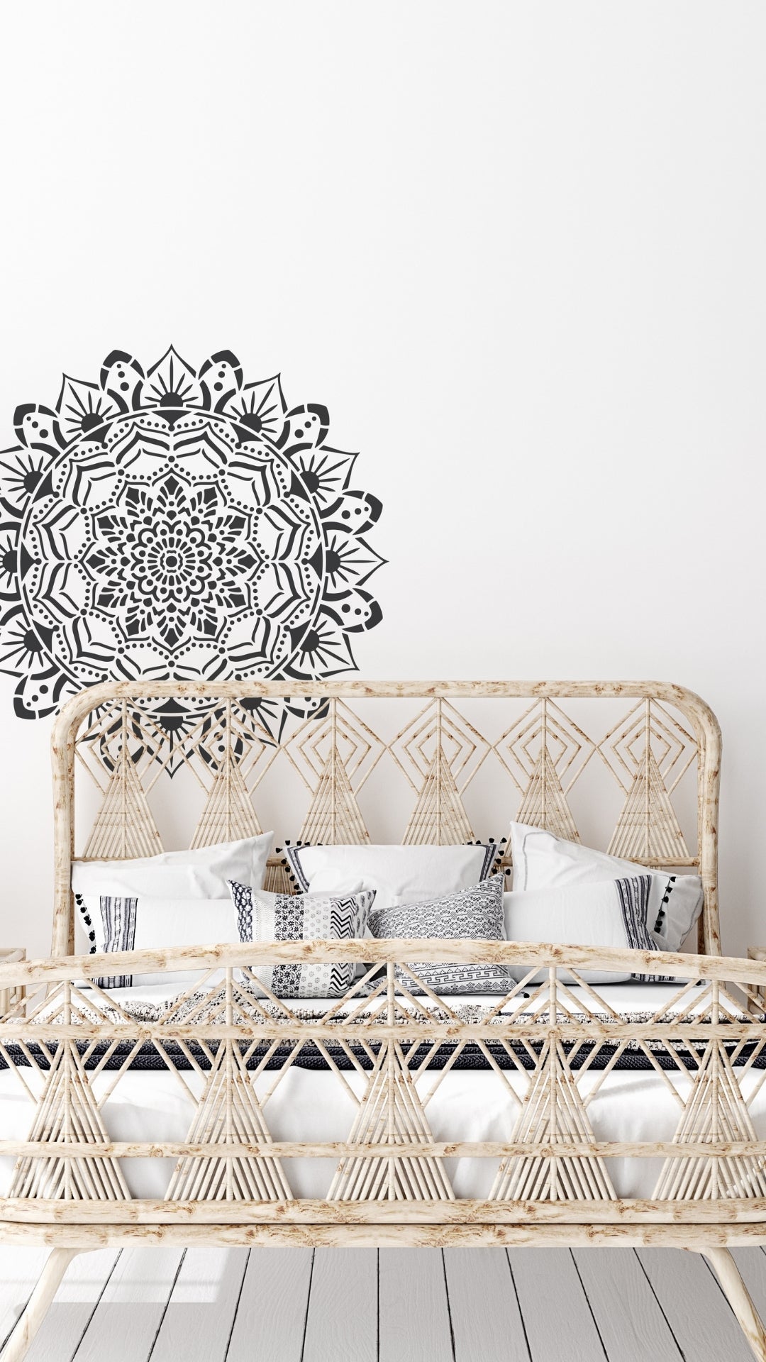 Ibiza Vibe - XL Mandala Stencil - 1 meter