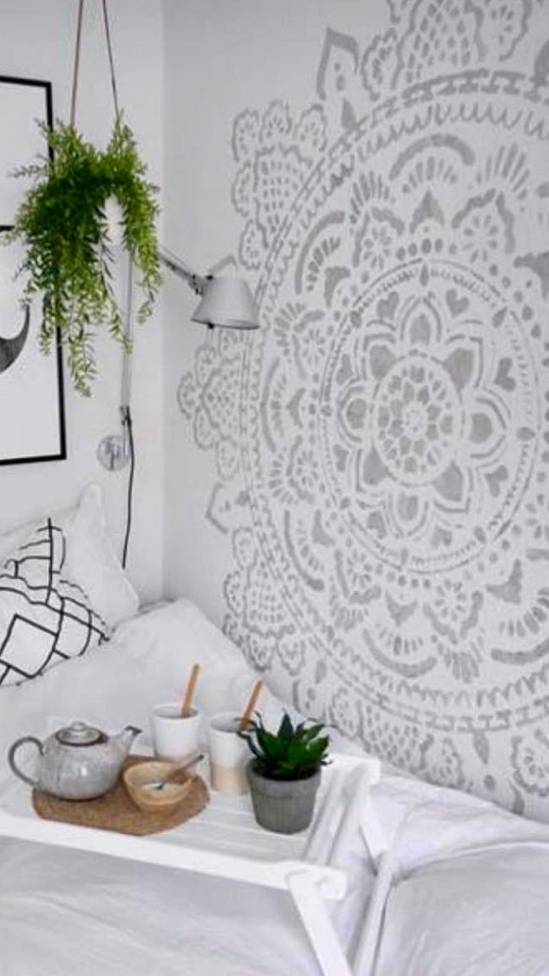 Holy - XL Mandala Stencil - 184 cm