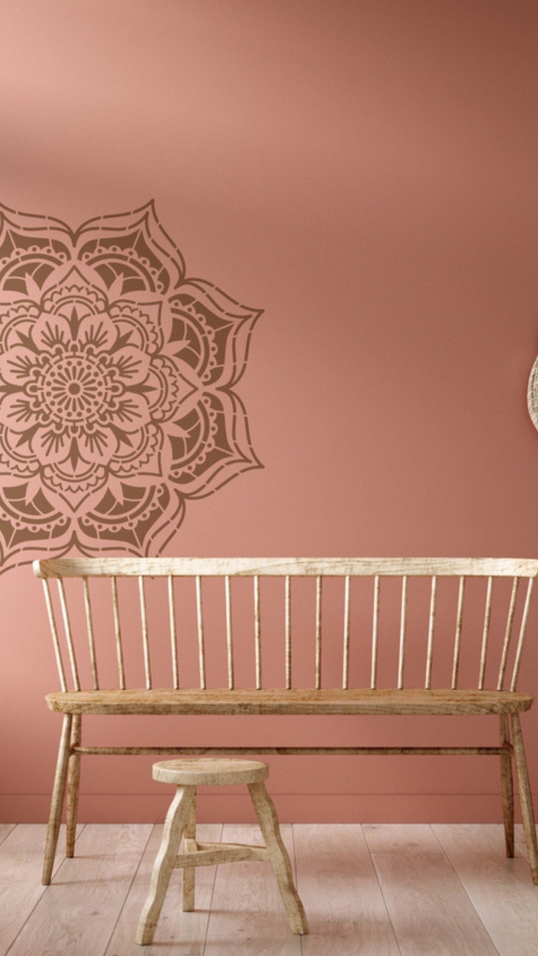Holy Moly - XL Mandala Stencil - 130 cm
