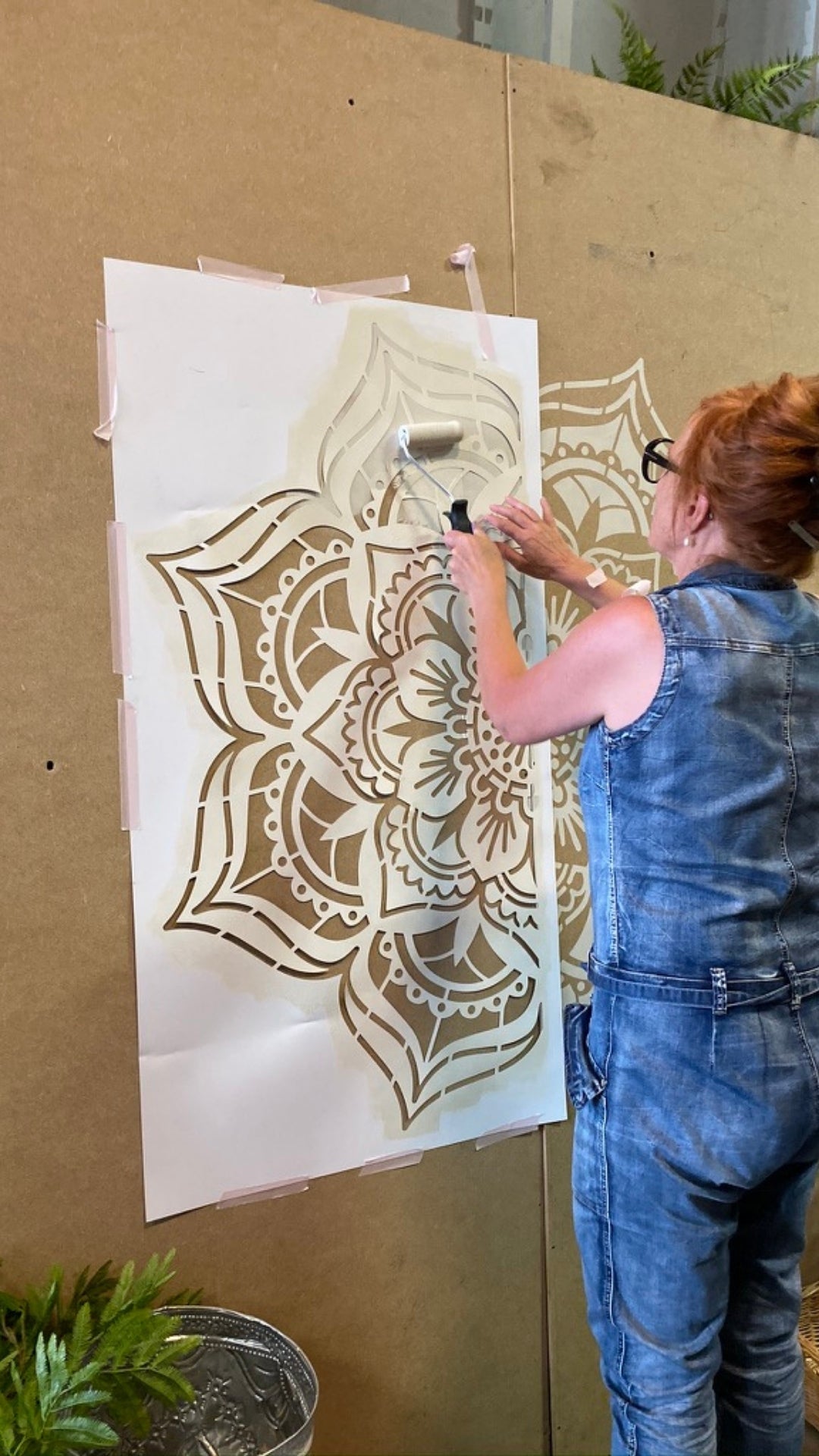 Holy Moly - XL Mandala Stencil - 130 cm