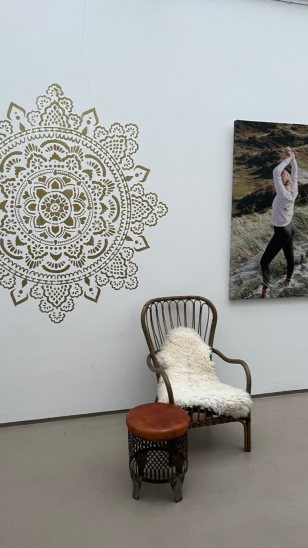 Holy - XL Mandala Stencil - 184 cm