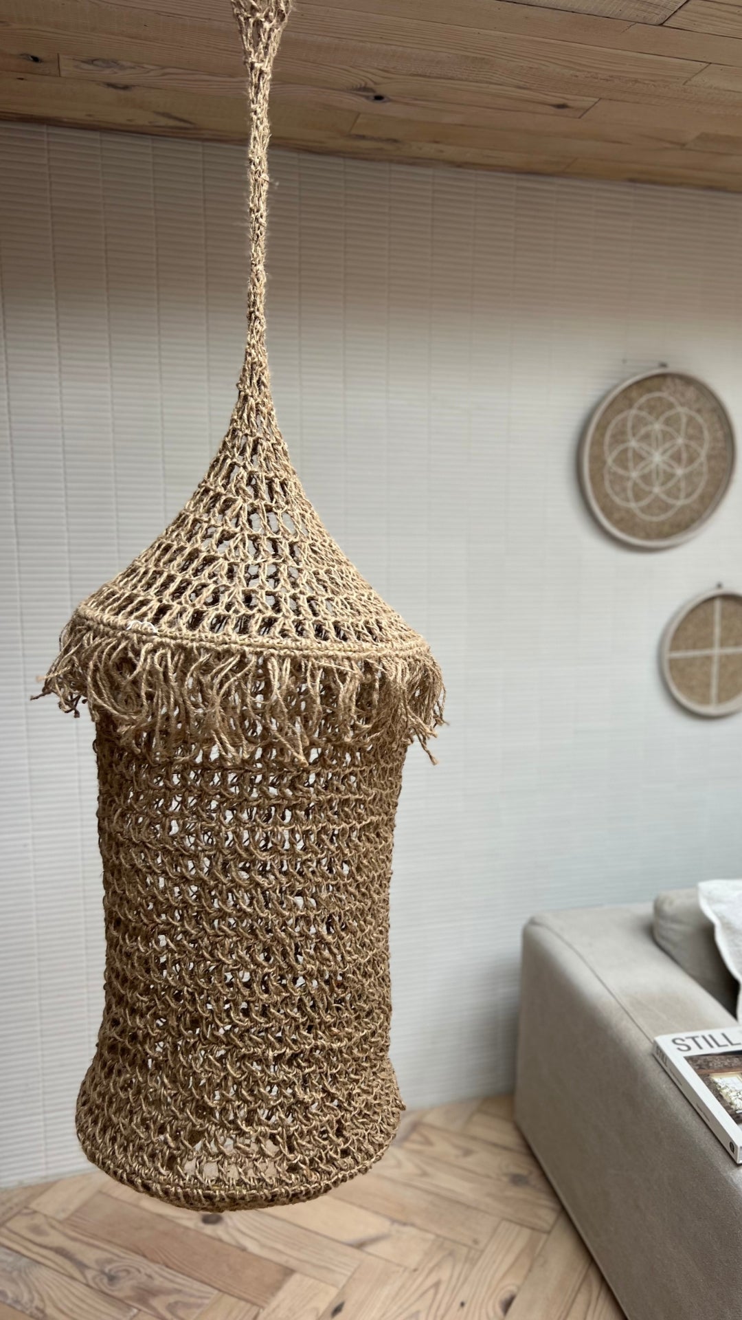 Handmade Crochet Hanging | Organic Object