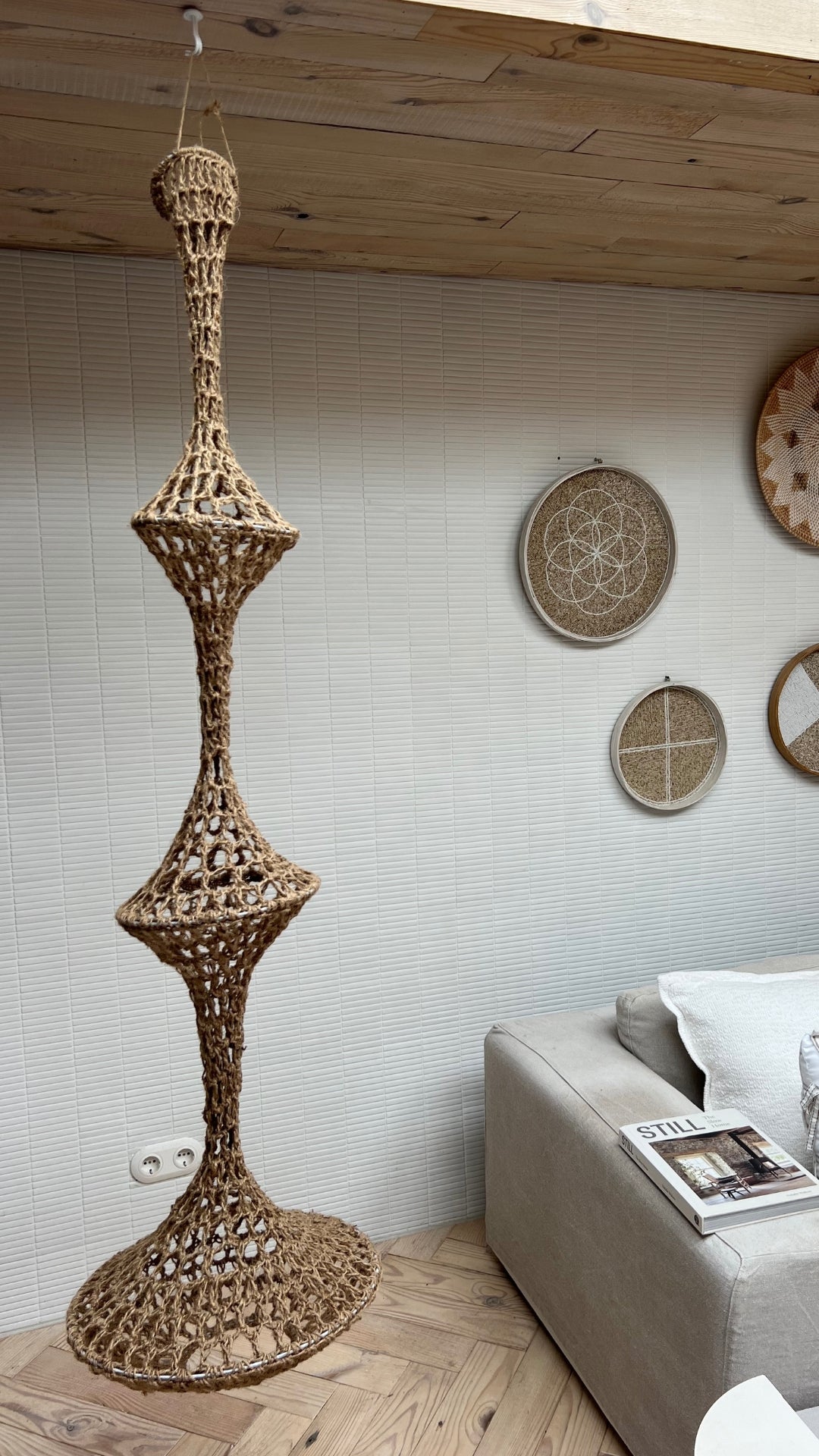 Handmade Crochet Hanging | Organic Object