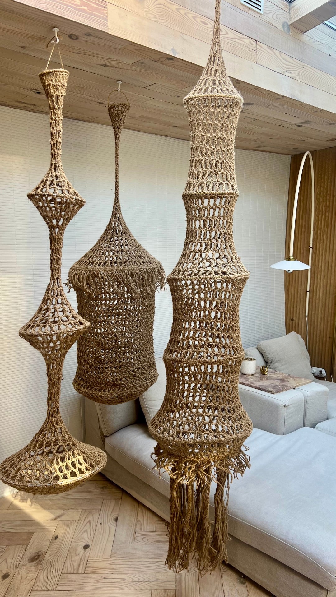 Handmade Crochet Hanging | Organic Object