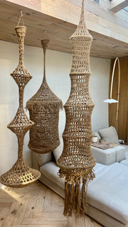 Handmade Crochet Hanging  SET | Organic Object