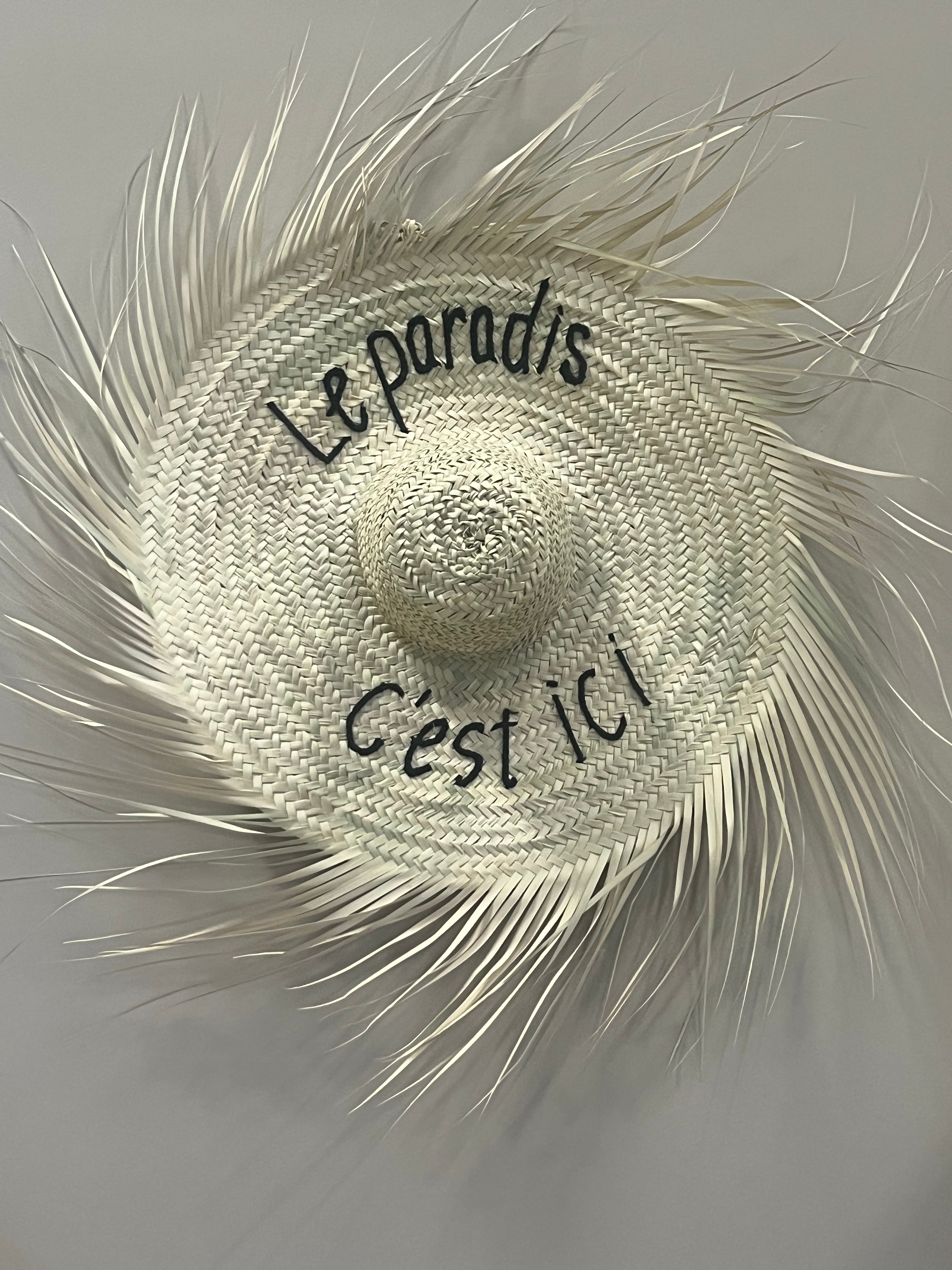 Wall Decoration Hat - Le Paradis, C’est Ici