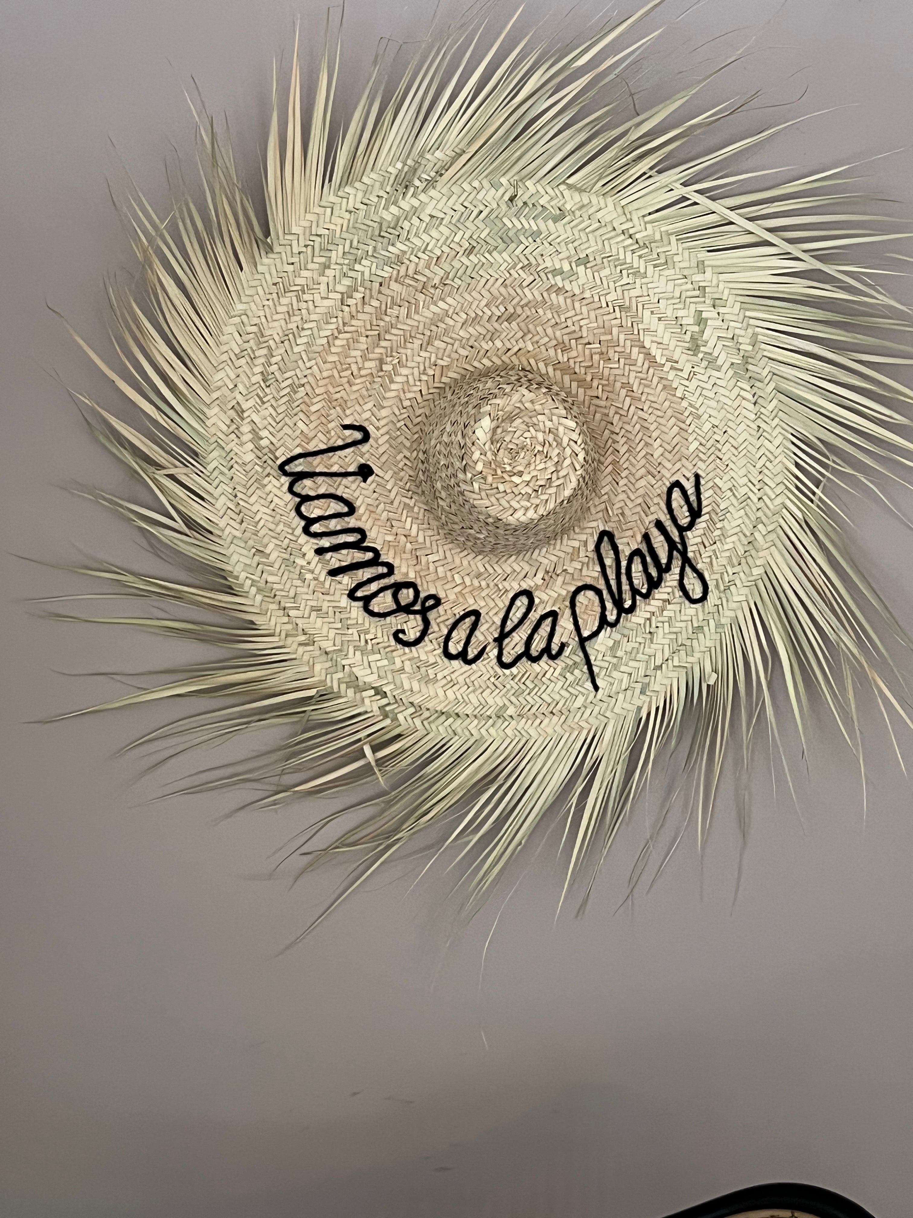 Wall Decoration Hat - Vamos A La Playa