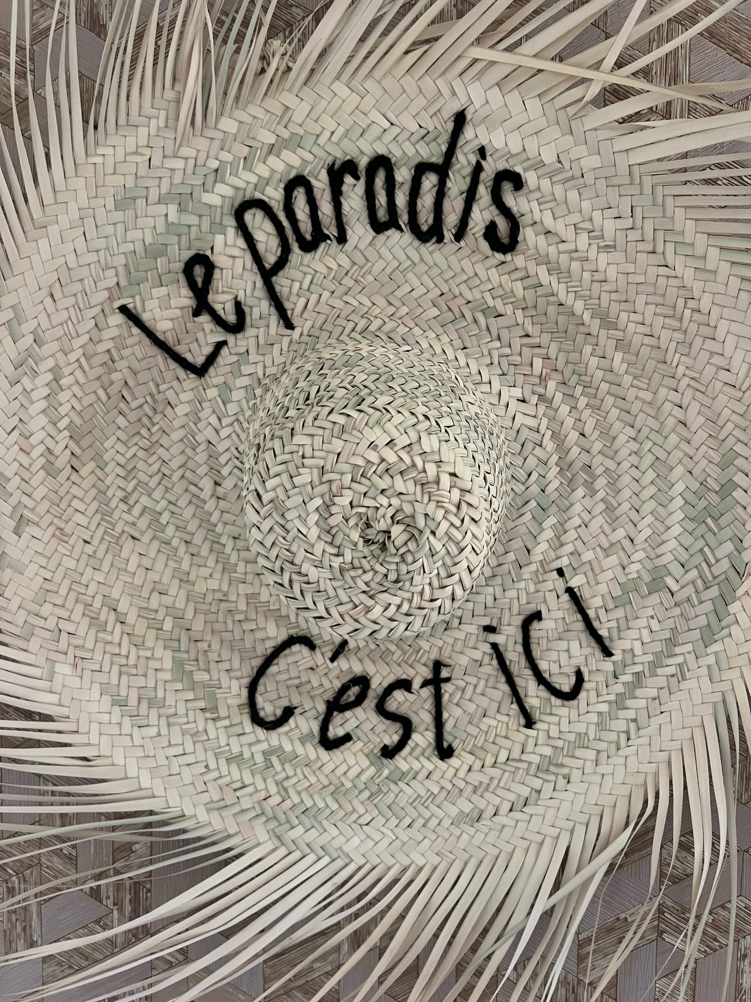 Wall Decoration Hat - Le Paradis, C’est Ici