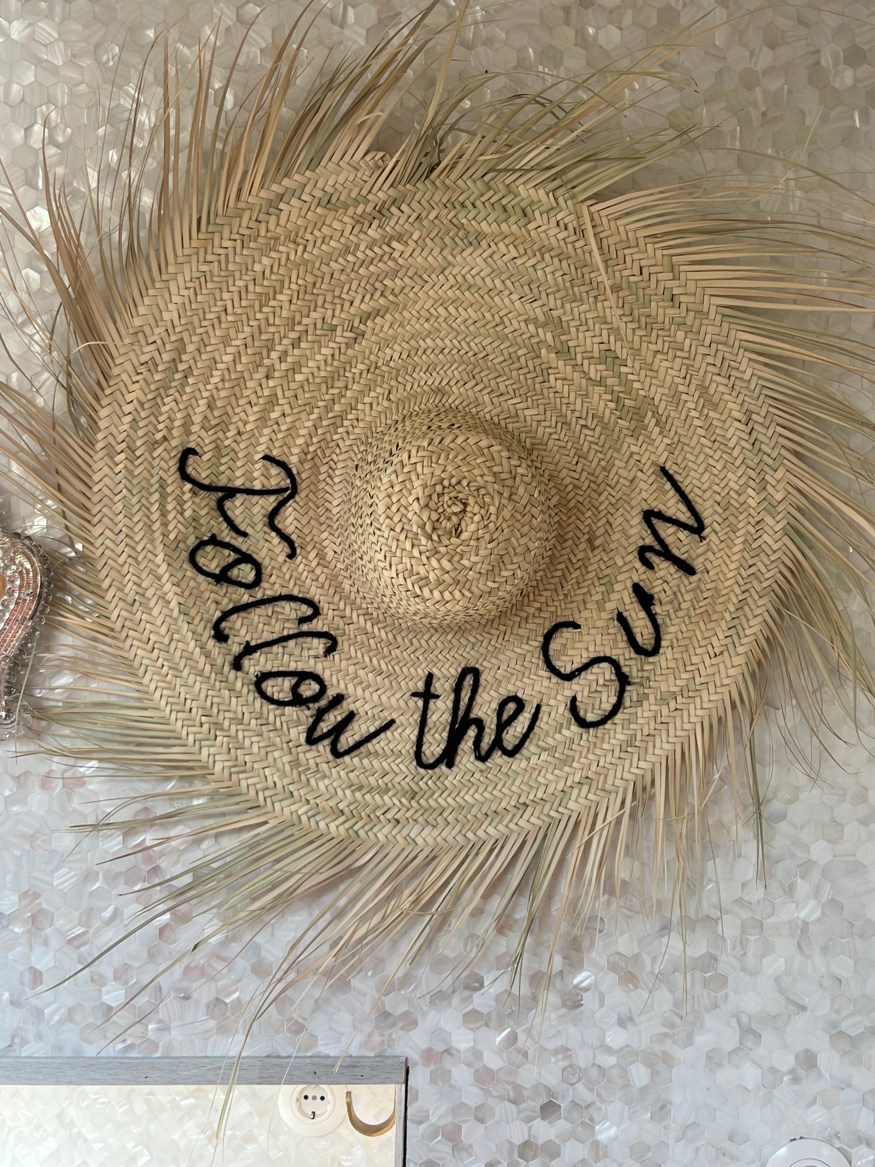 Wall Decoration Hat - Follow The Sun