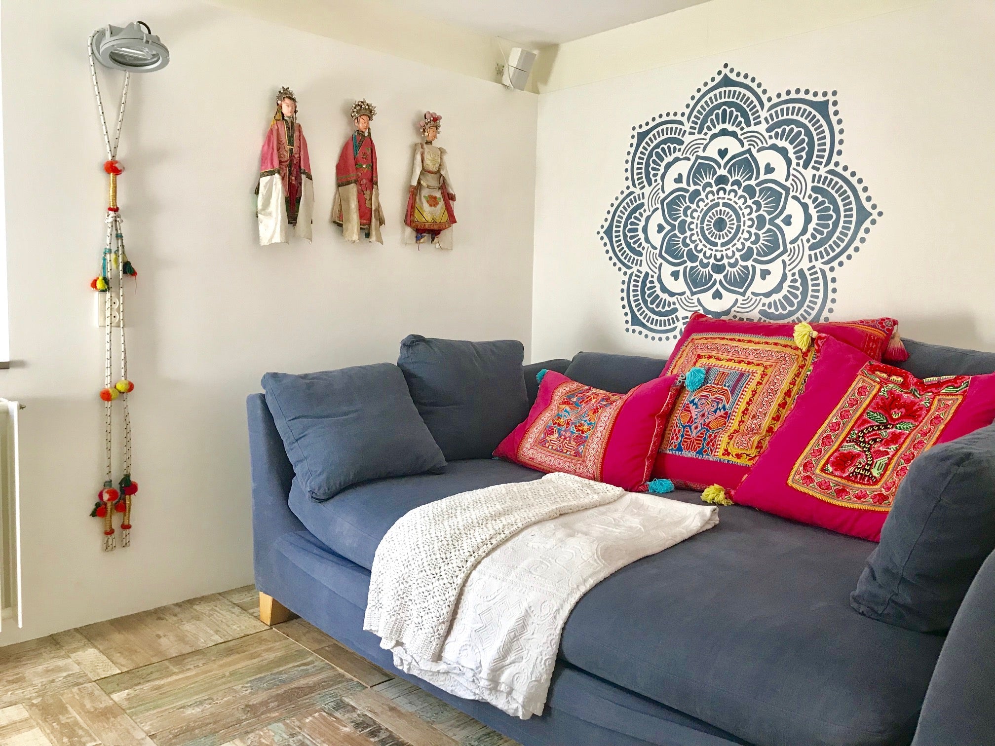 Yoga - XL Mandala Stencil - 116 cm