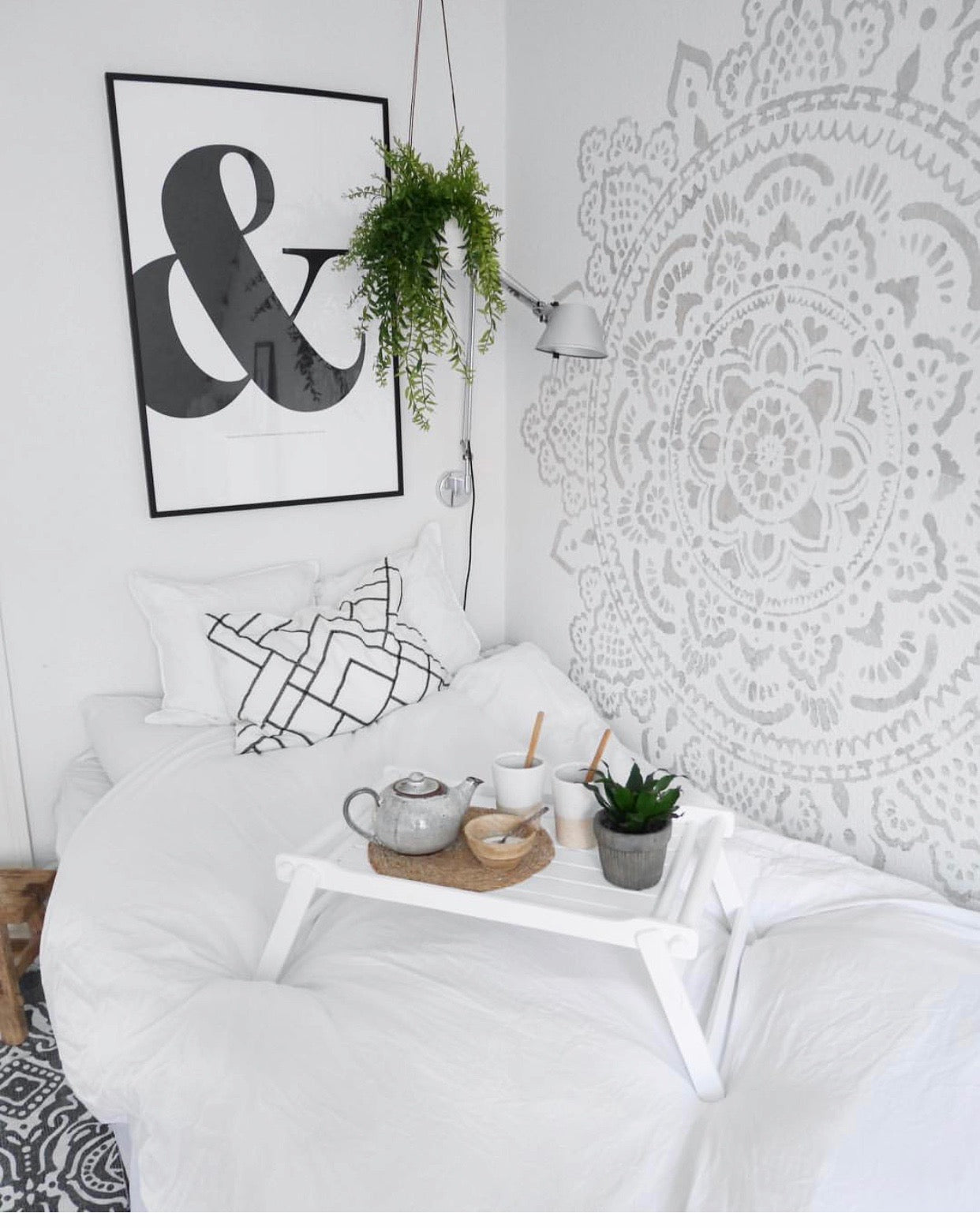 Holy - XL Mandala Stencil - 184 cm