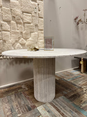 Travertine Table - Round | 120 cm