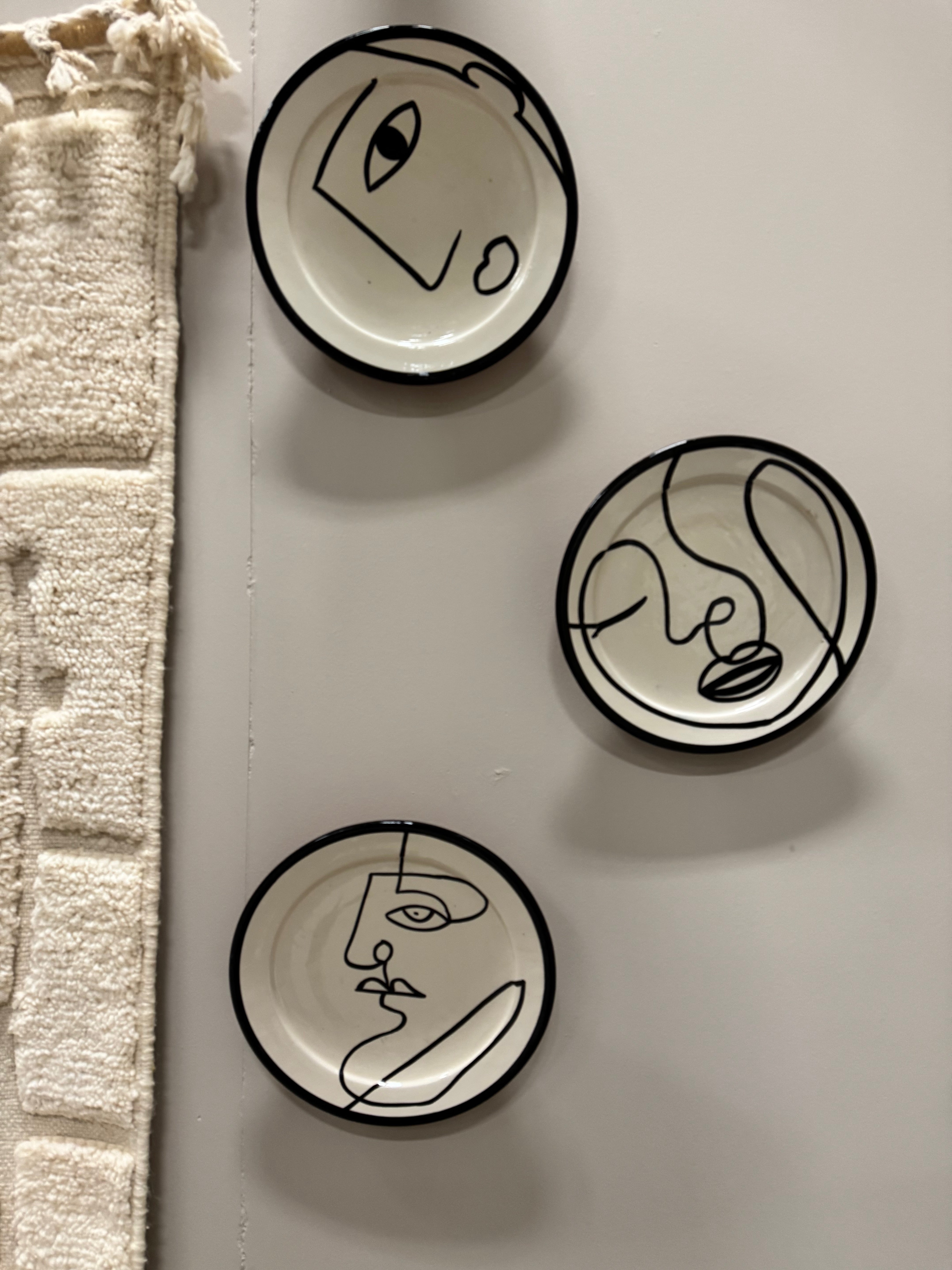 Wall Decoration Plate - Face 3