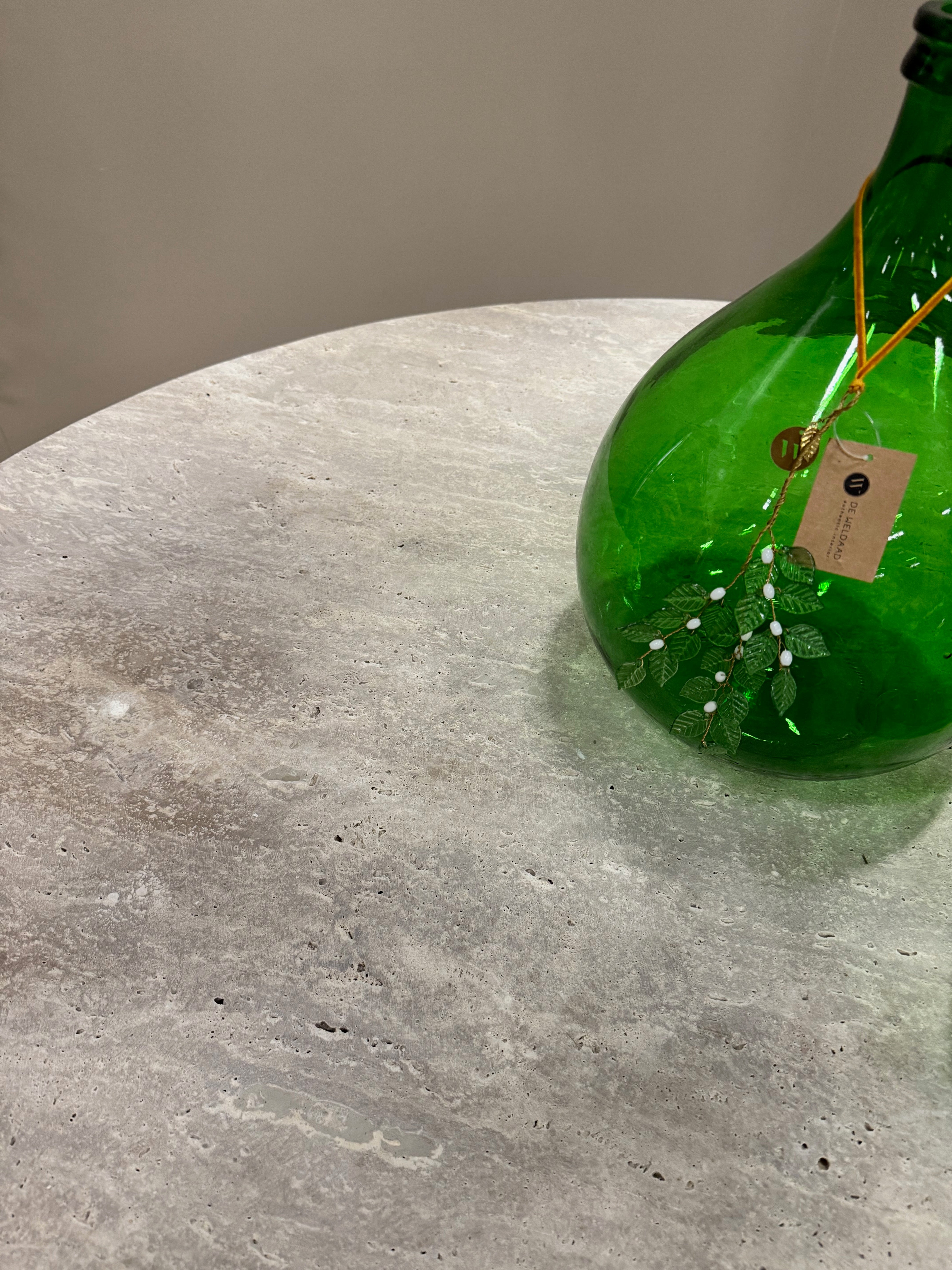 Travertine Table - Round | 140 cm