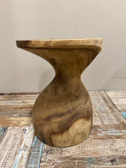 Teak Wood Stool / Side Table