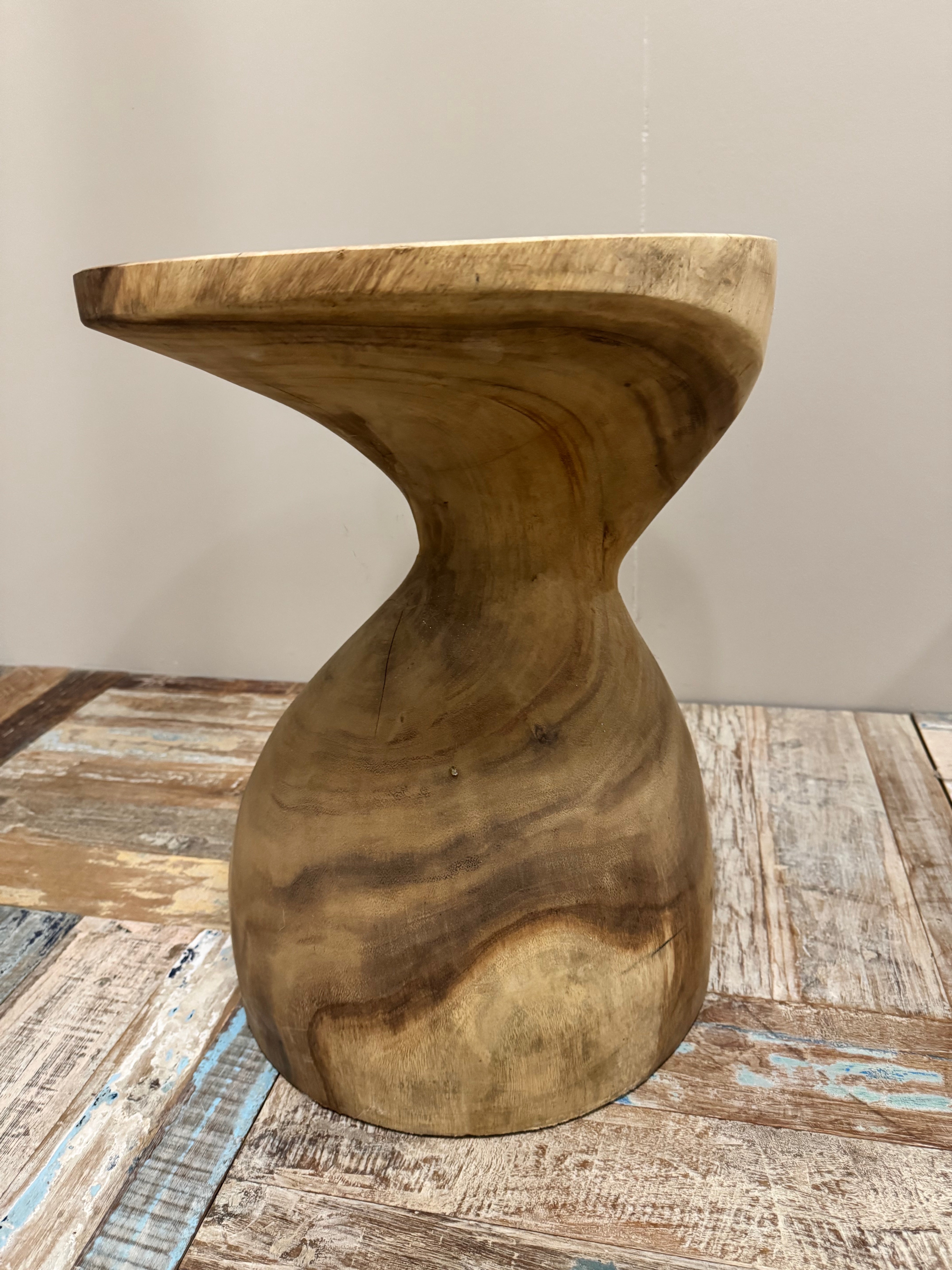 Teak Wood Stool / Side Table