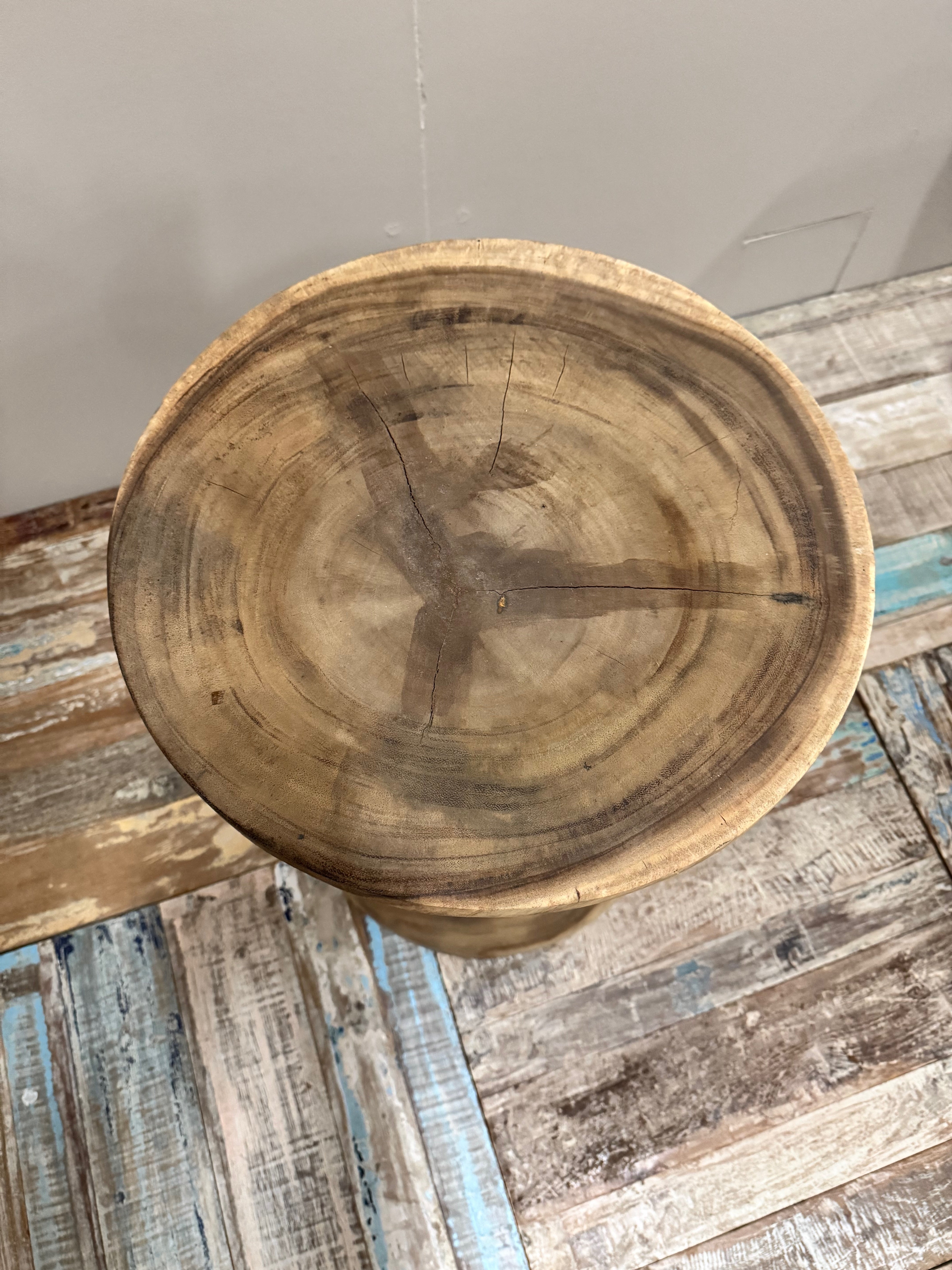 Teak Wood Stool / Side Table