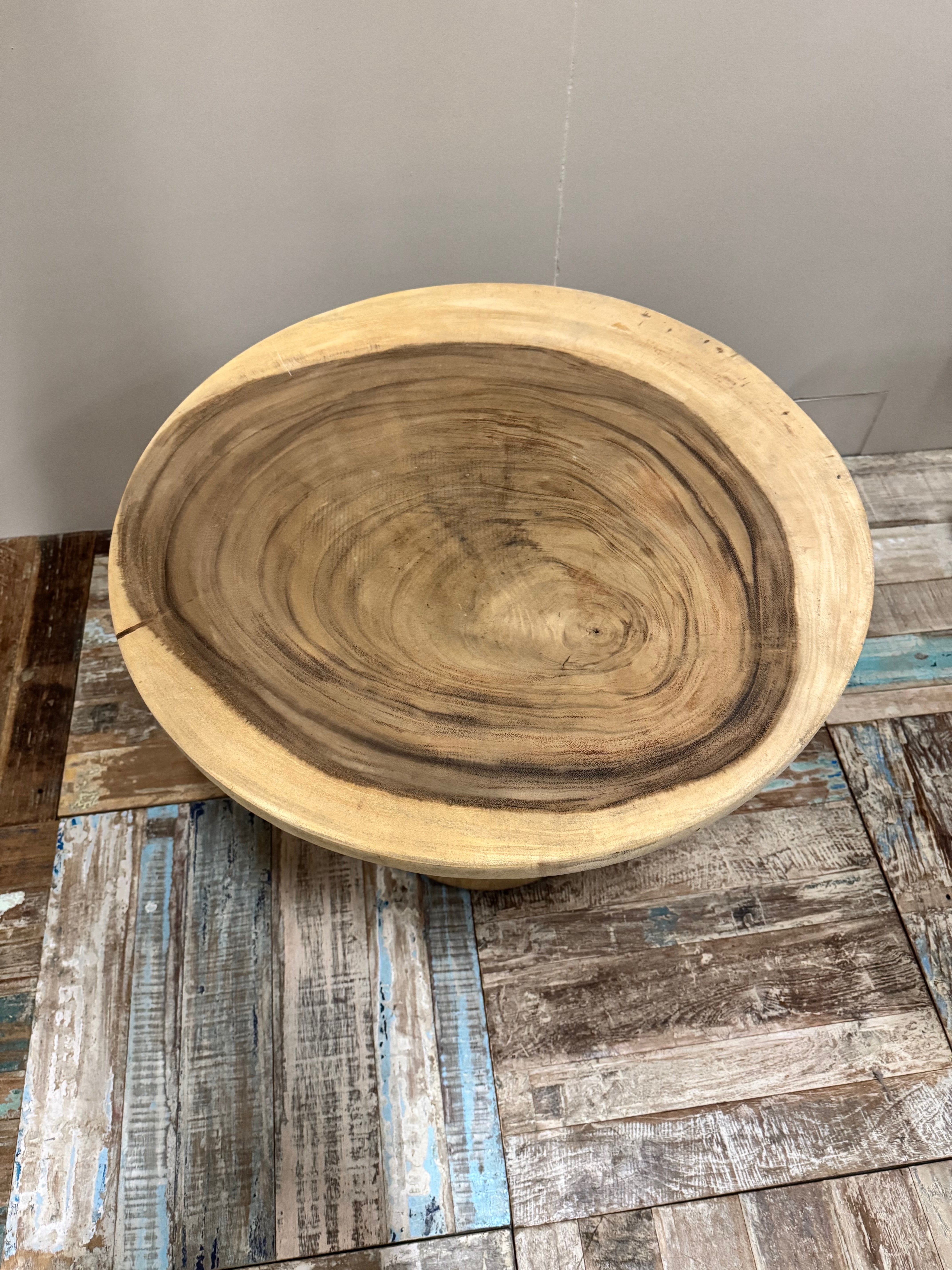 Teak Wood Stool / Side Table