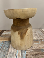 Teak Wood Stool / Side Table