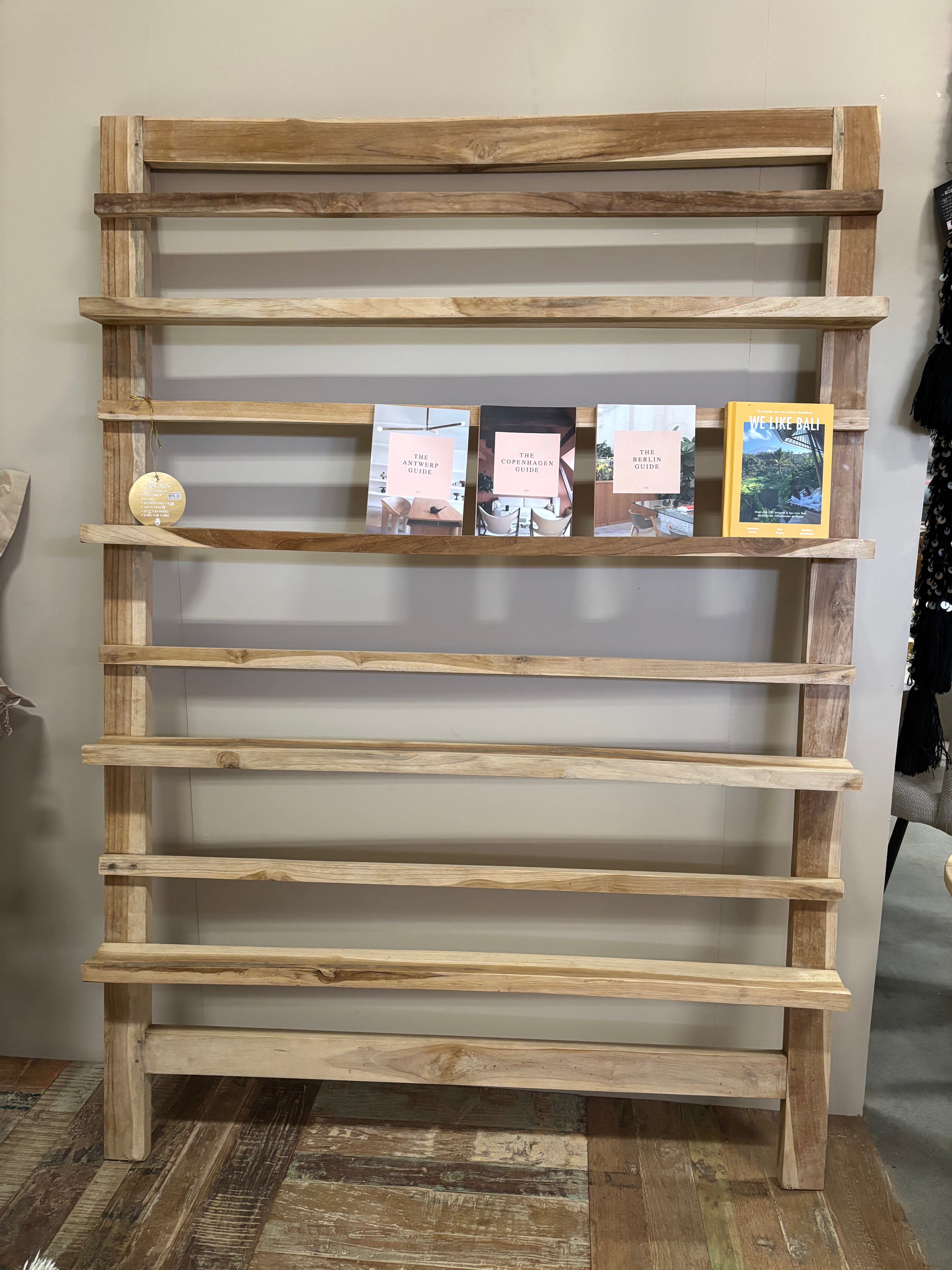 Wooden Wall Shelf - Display Rack
