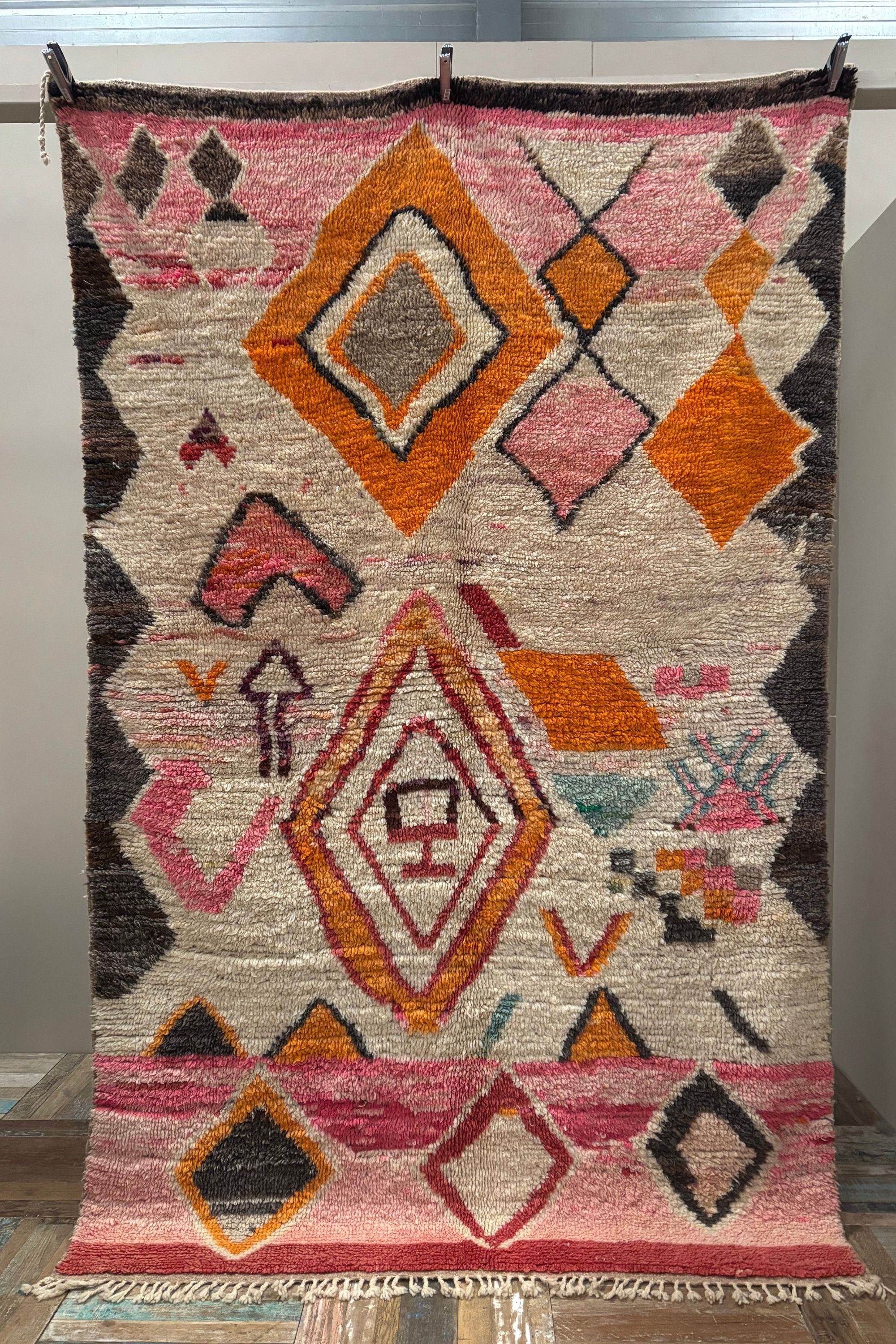 Kunst tapijt - 100% Wol | uniek exemplaar