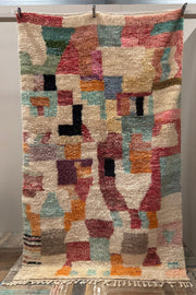 Kunst tapijt 100% Wol | uniek exemplaar