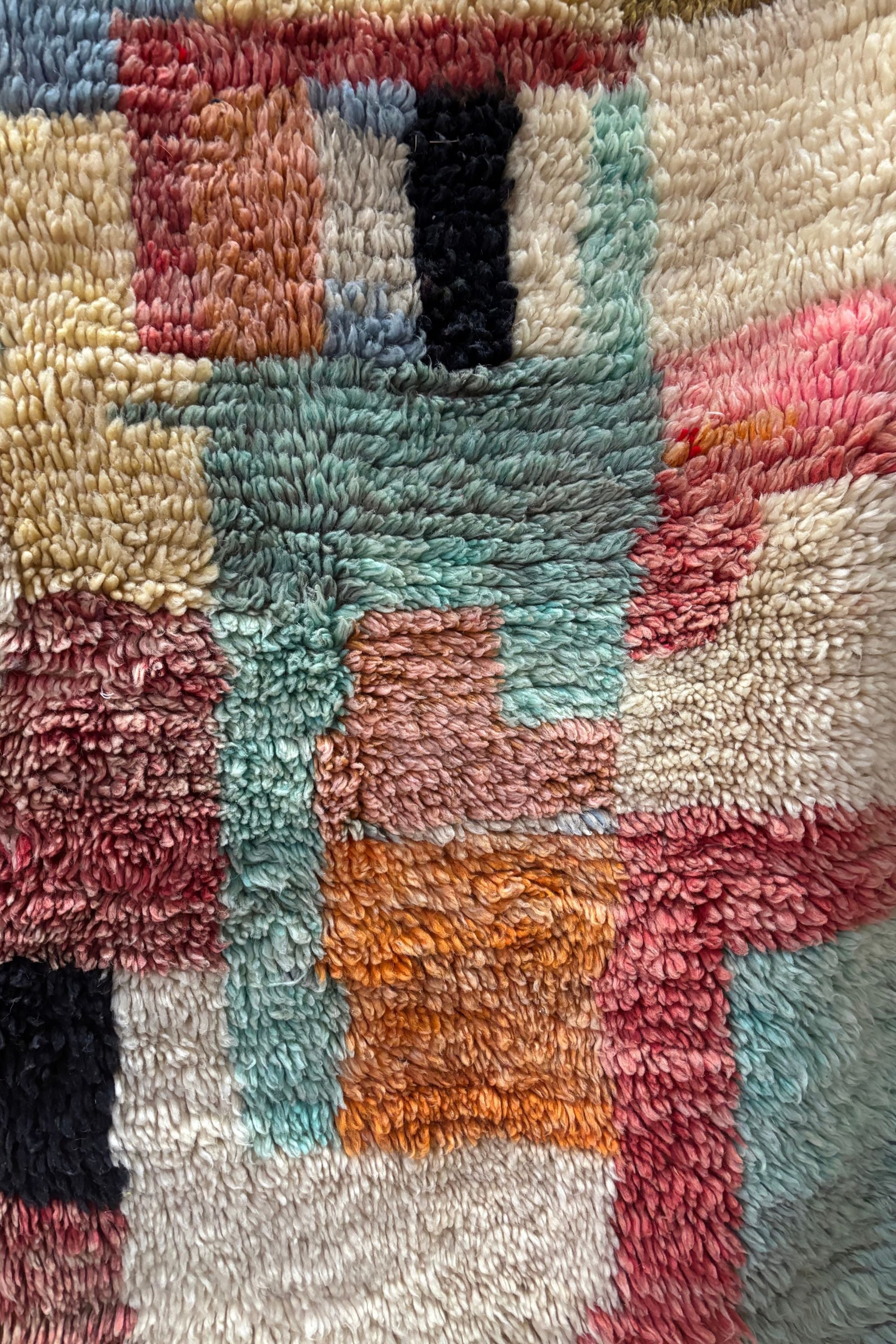 Kunst tapijt 100% Wol | uniek exemplaar