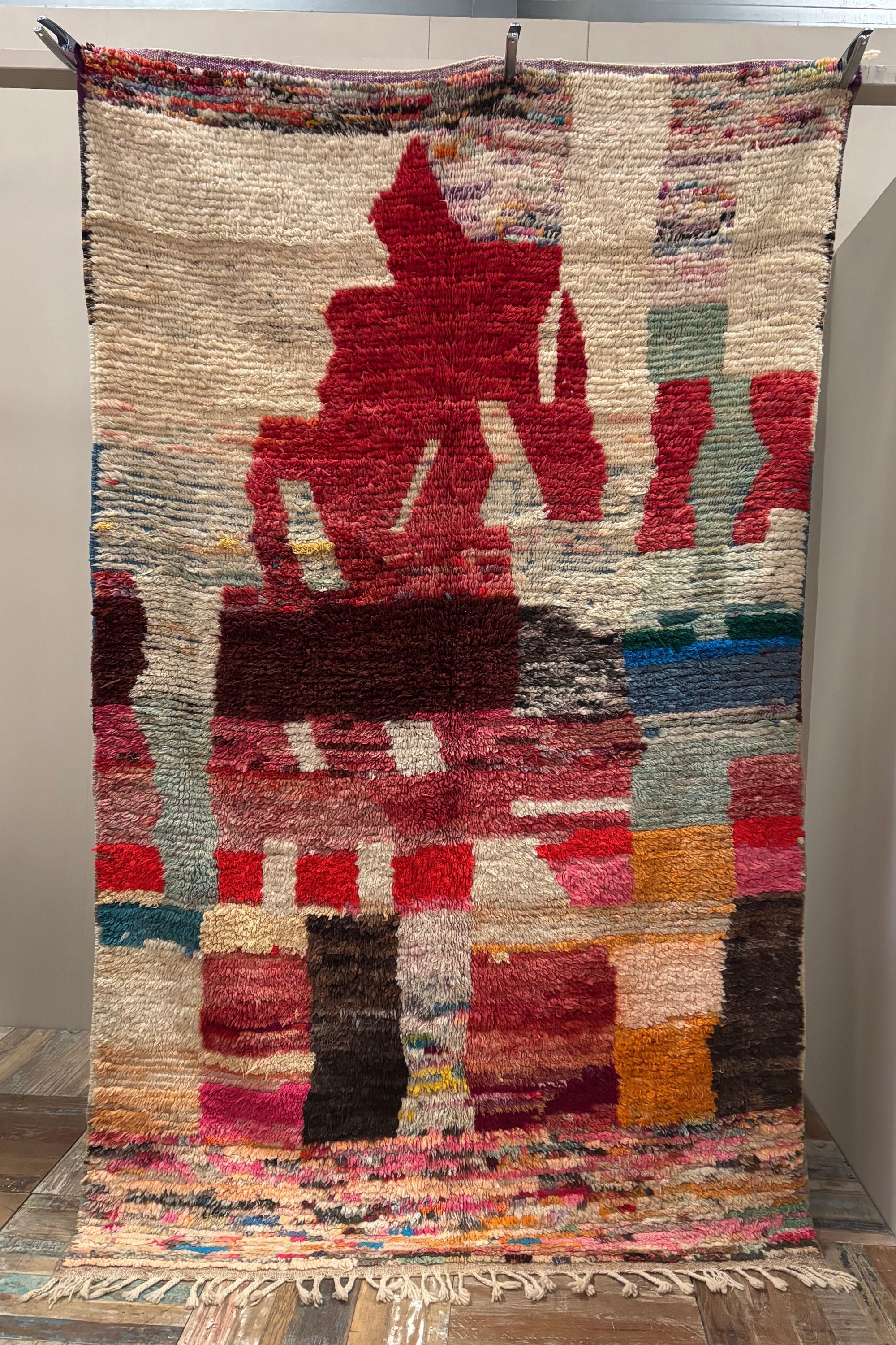 Kunst tapijt - 100% Wol | uniek exemplaar