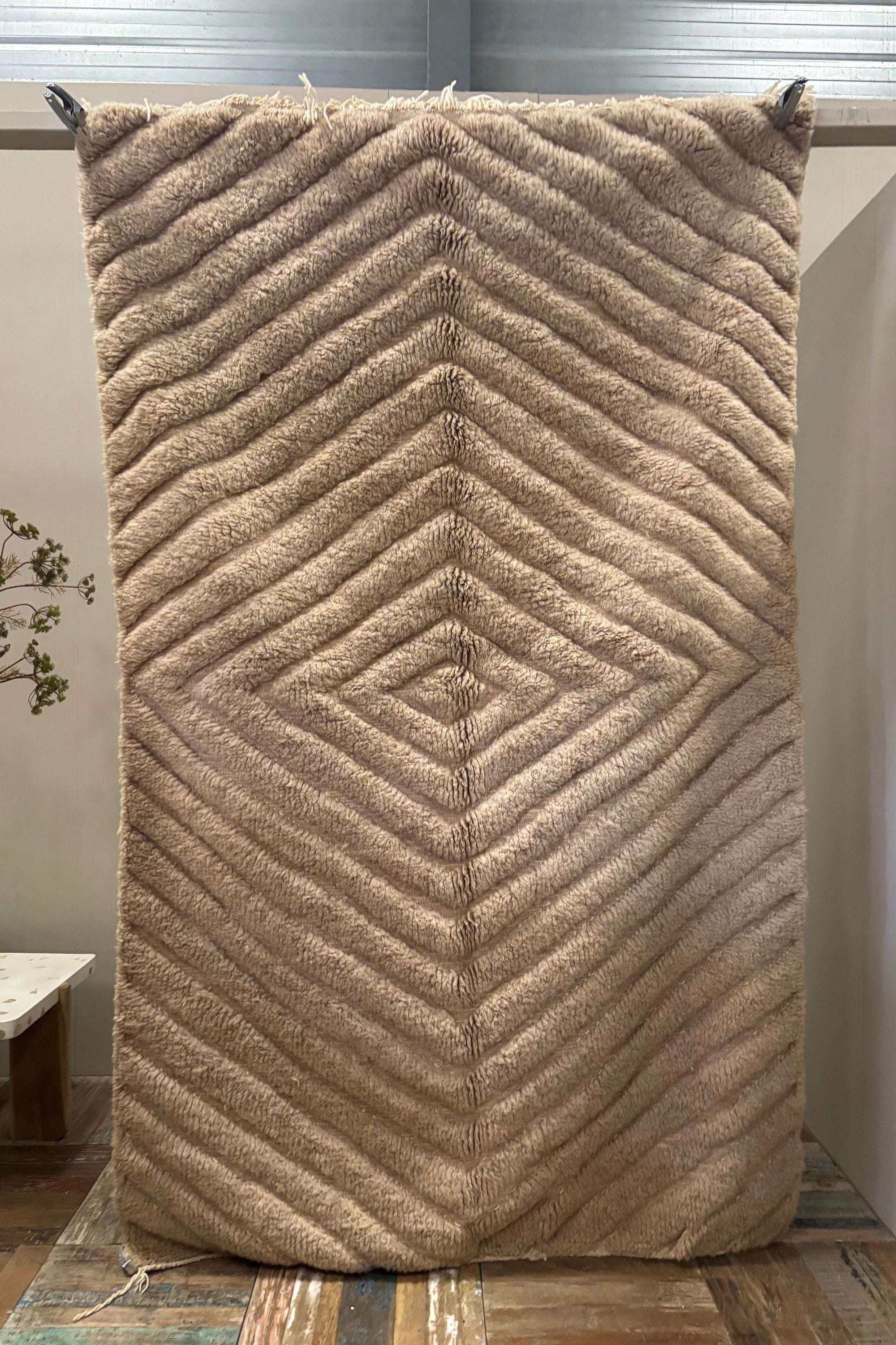 Tapijt naturel - 100% Wol | uniek exemplaar