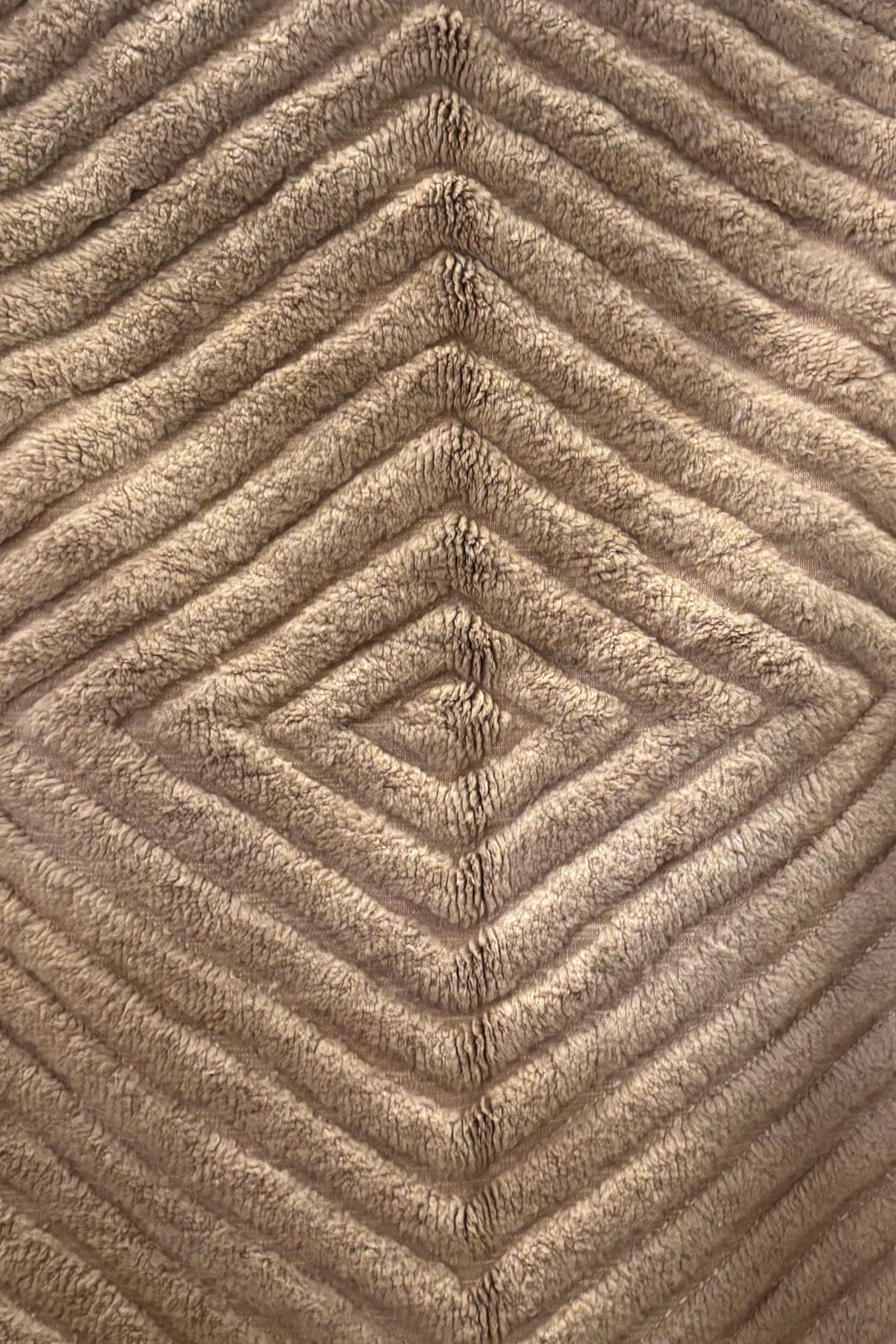 Tapijt naturel - 100% Wol | uniek exemplaar