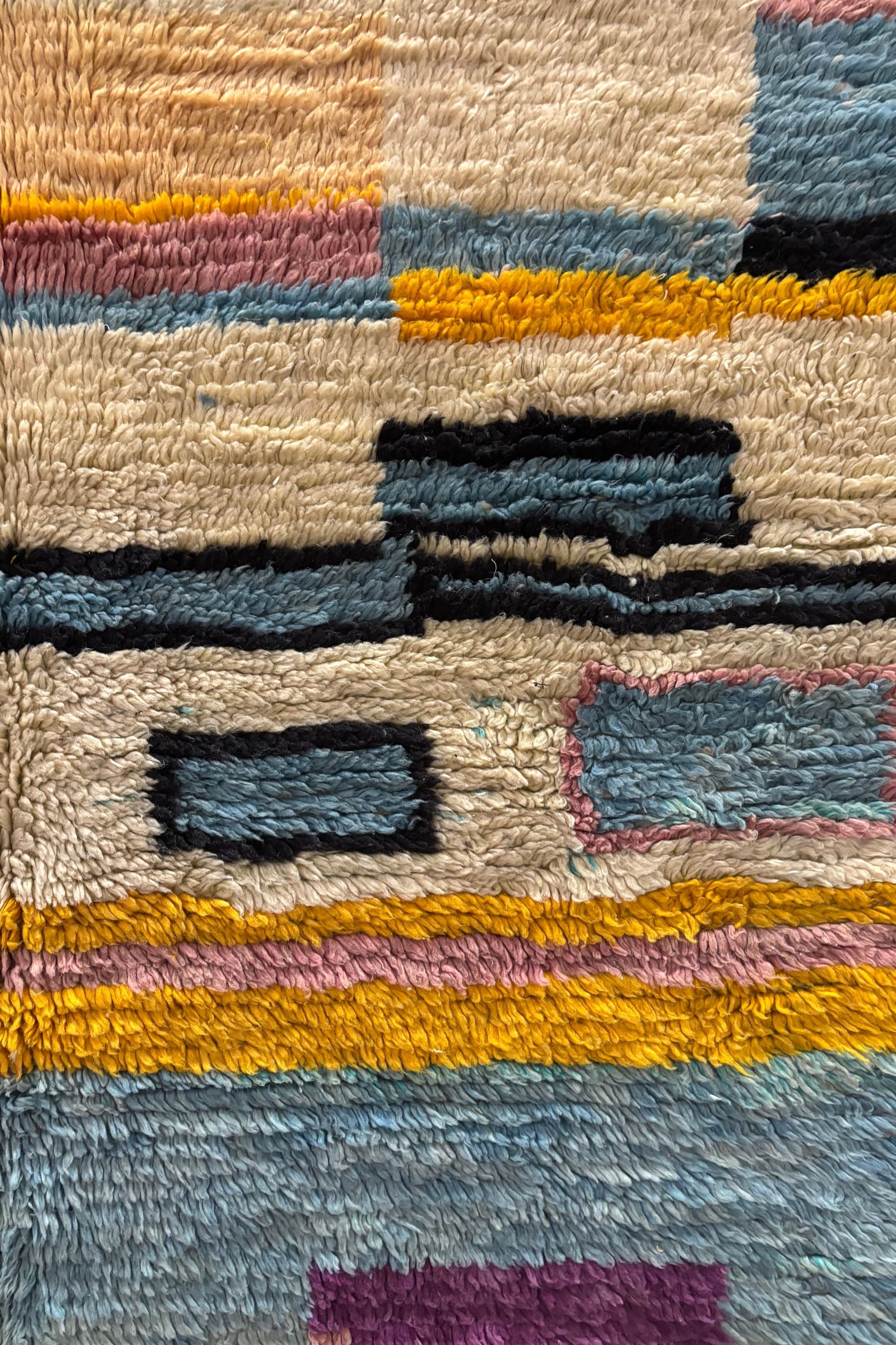 Kunst tapijt -  100% Wol | uniek exemplaar