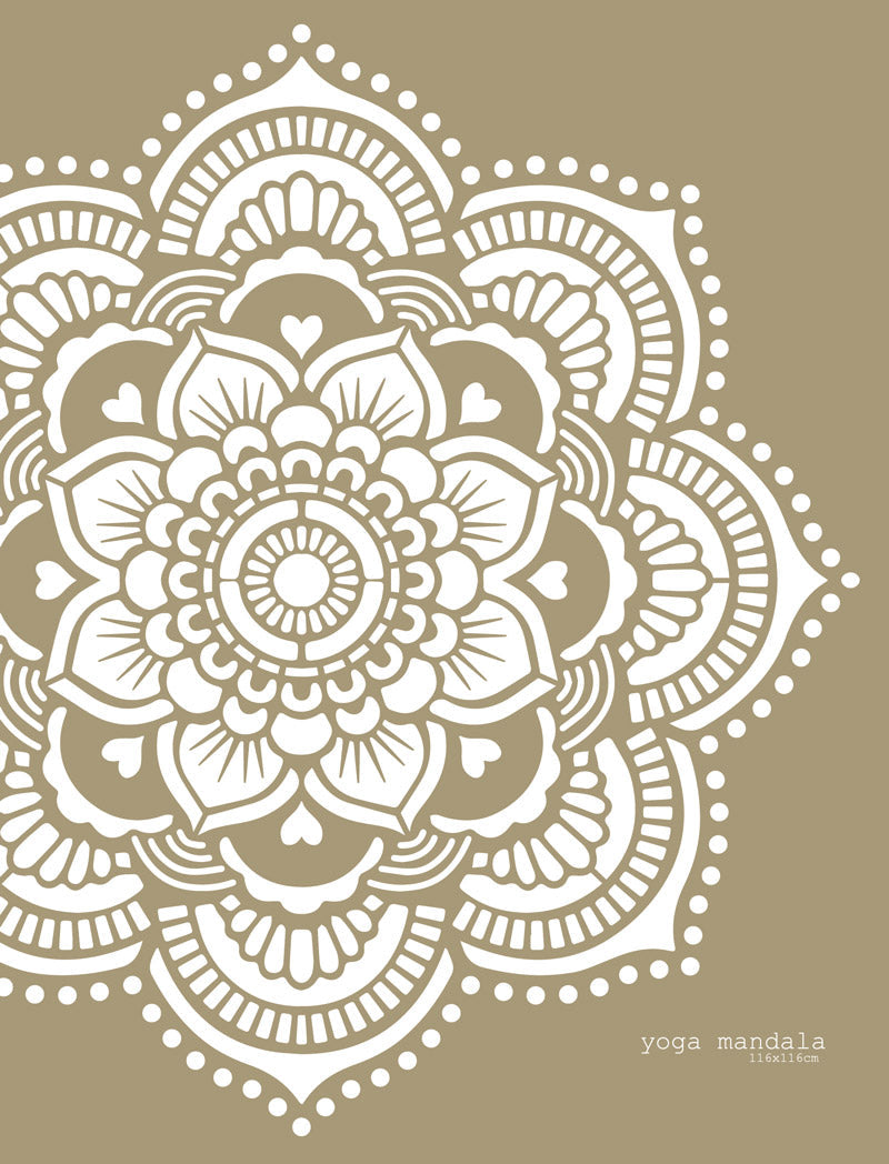 Yoga - XL Mandala Stencil - 116 cm