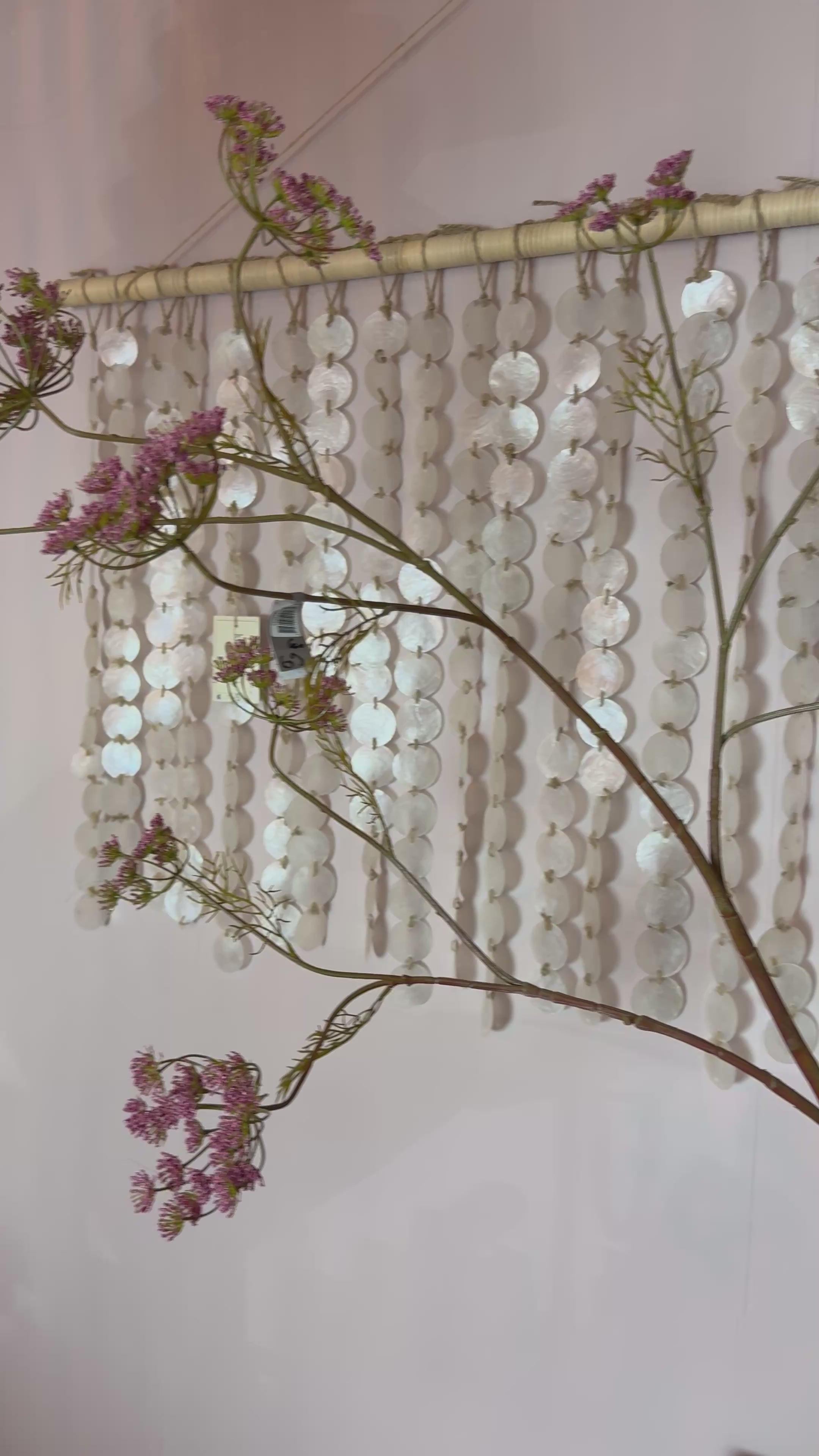Video laden: Schelpen muur decoratie 1 meter bij 1 meter