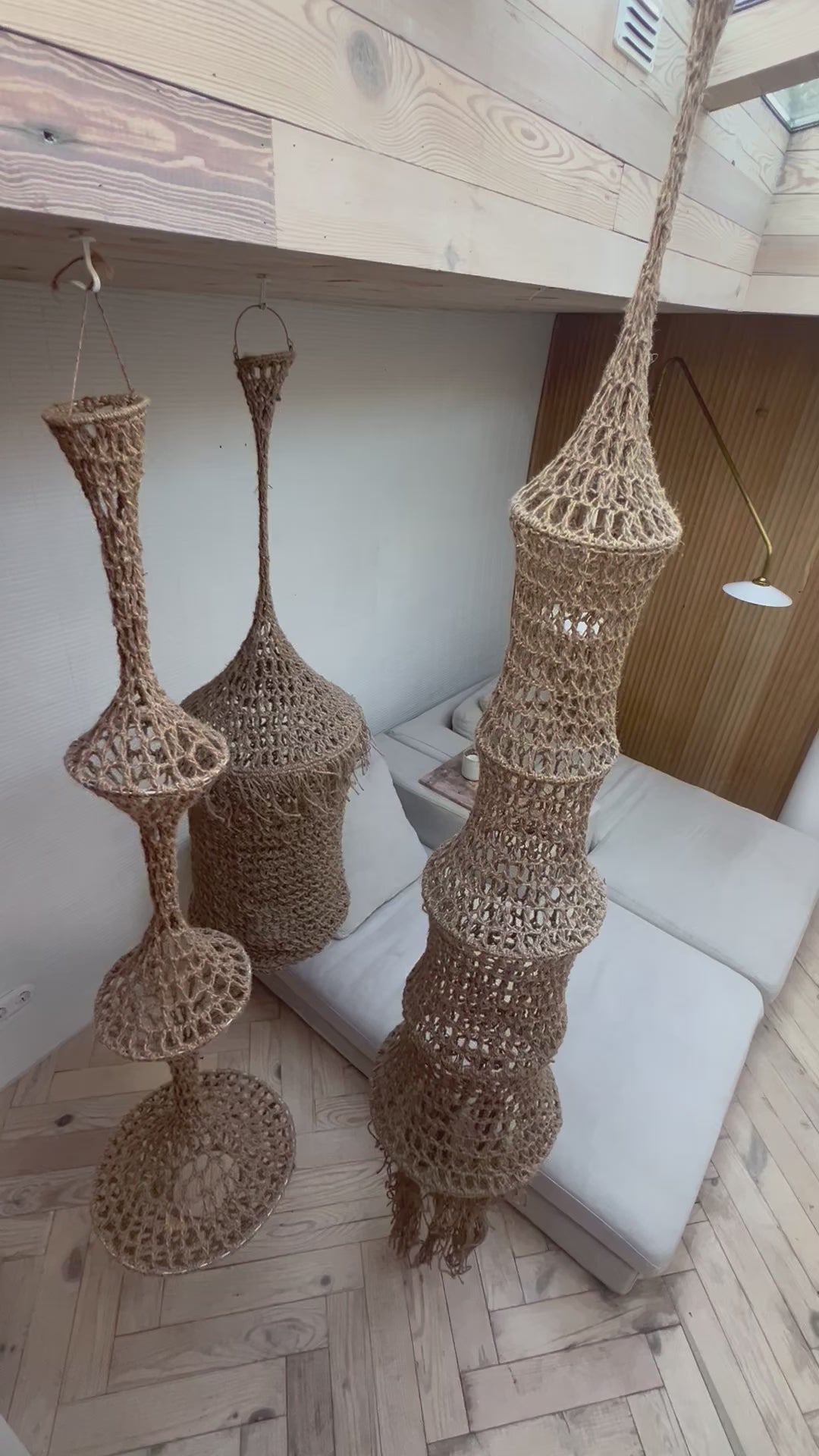Video laden: Handmade Crochet Hanging | Organic Object