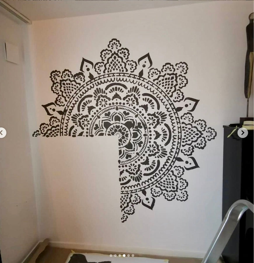Holy Mandala - XL Mandala Stencil - 184 cm