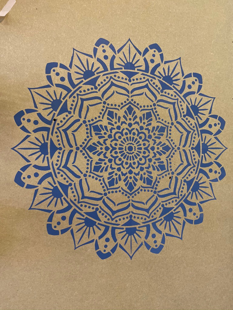 Ibiza Vibe - XL Mandala Stencil - 1 meter