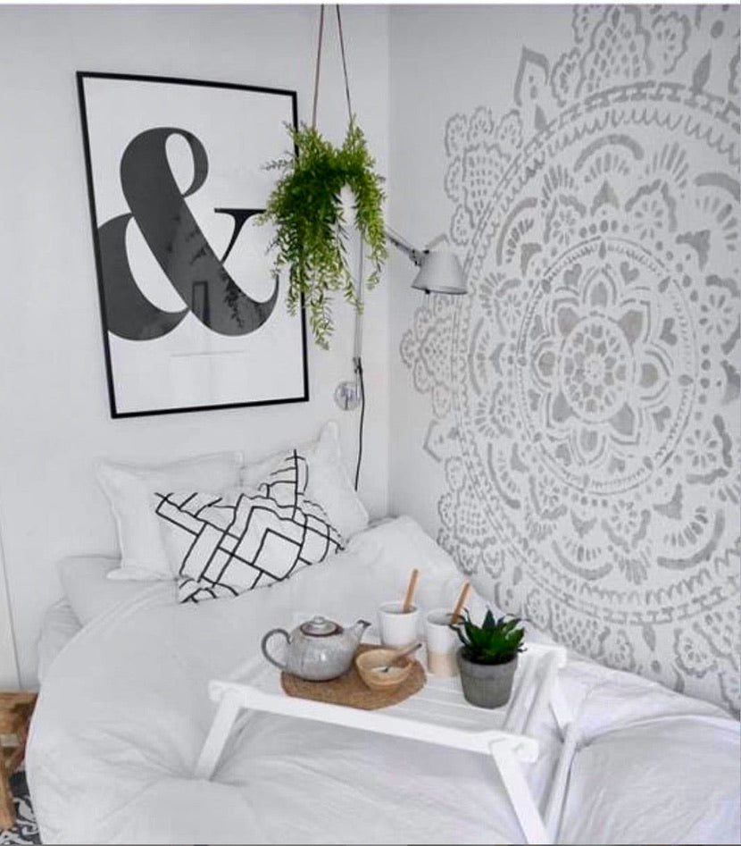 Holy Mandala - XL Mandala Stencil - 184 cm