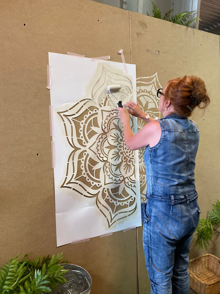 Holy Moly - XL Mandala Stencil - 130 cm