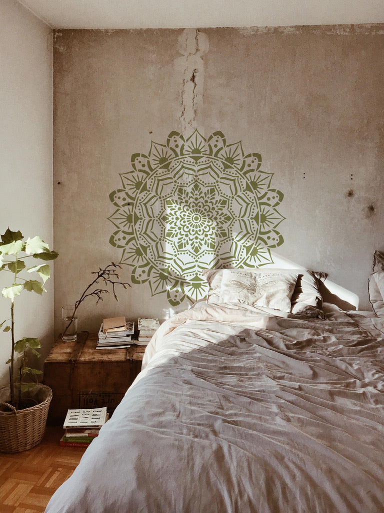 Ibiza Vibe - XL Mandala Stencil - 1 meter