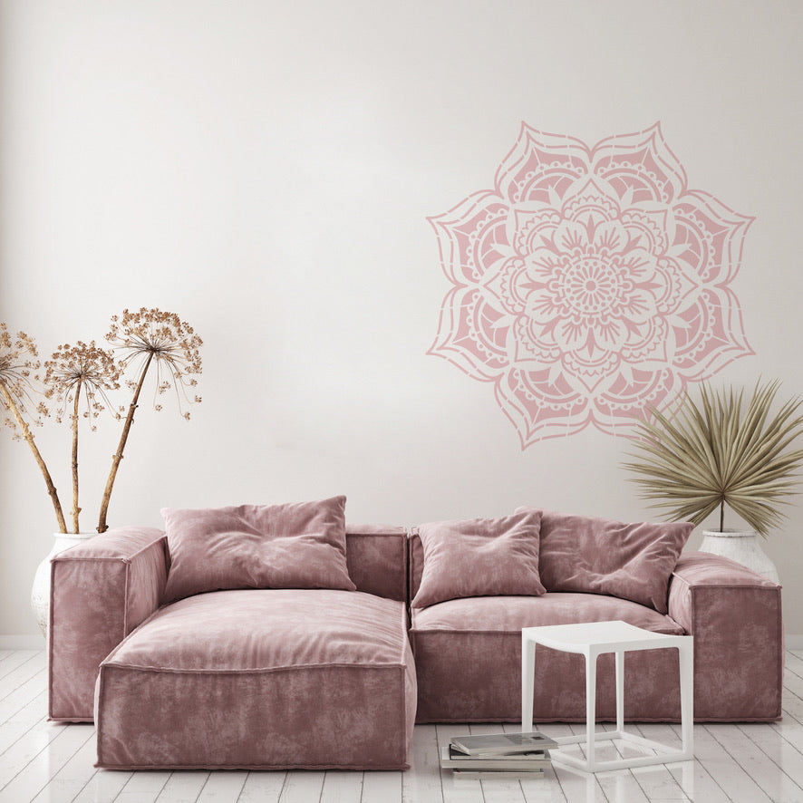 Holy Moly - XL Mandala Stencil - 130 cm