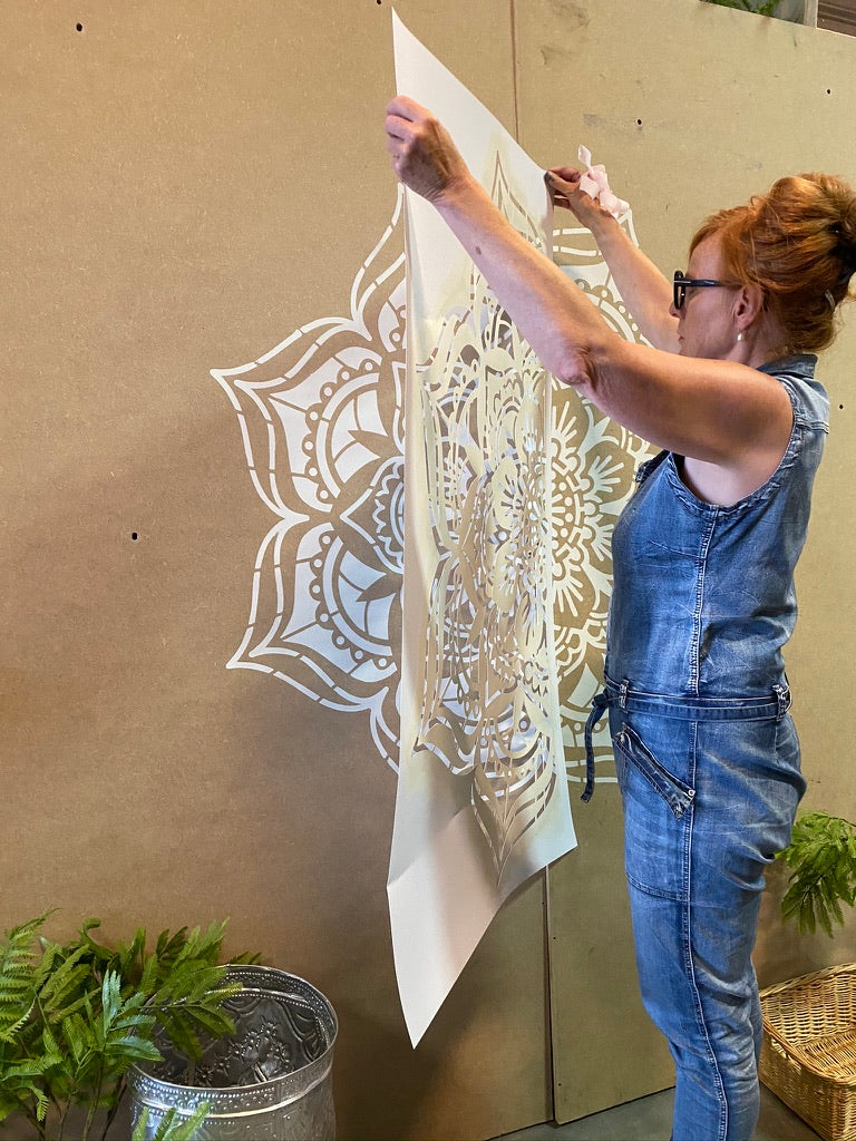 Holy Moly - XL Mandala Stencil - 130 cm