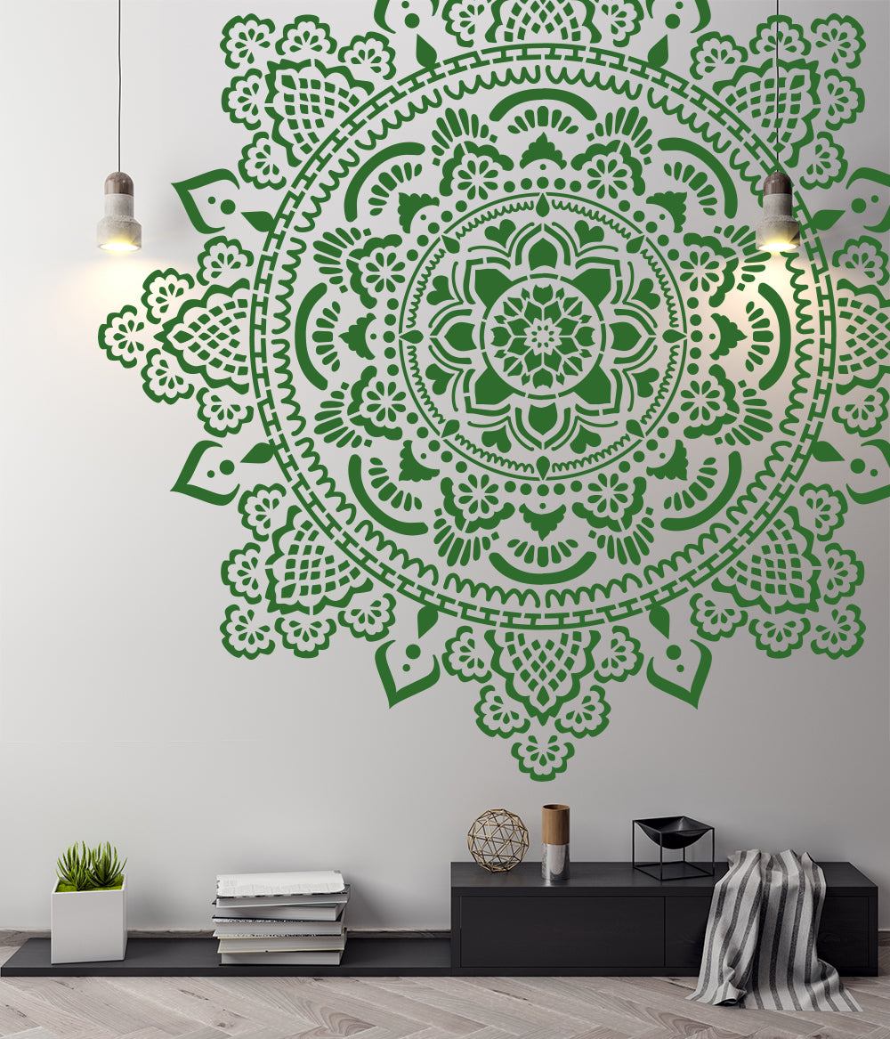 Holy Mandala - XL Mandala Stencil - 184 cm