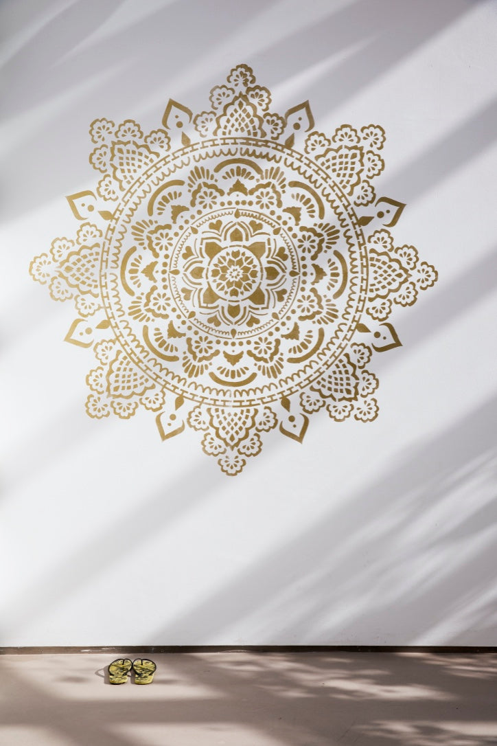 Holy Mandala - XL Mandala Stencil - 184 cm